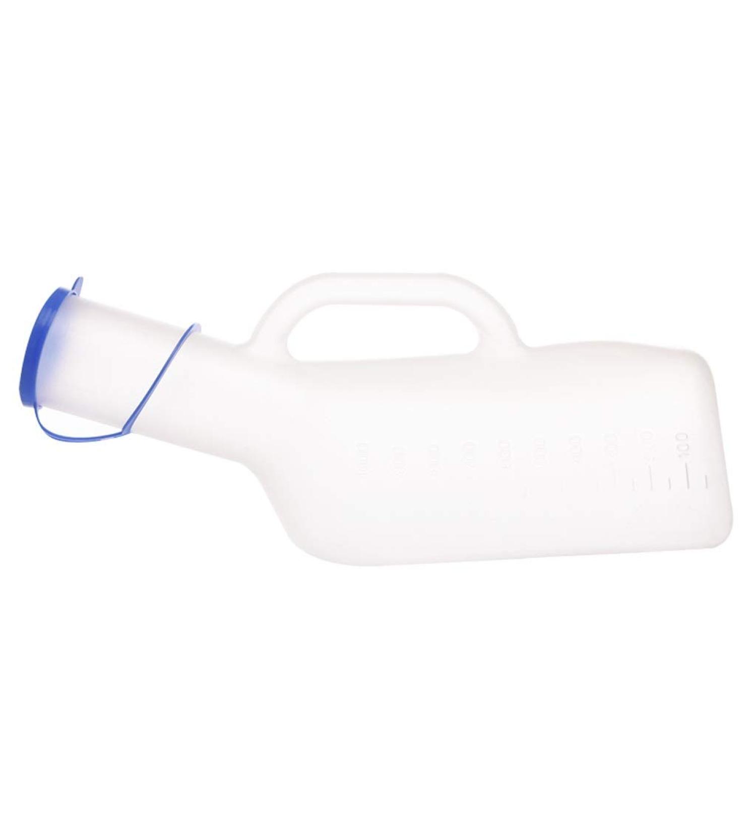 xilinshop Portable Urinal Portable Male Urinal 1000ML Pee Bottle with Lid for Hospital Travel Camping Car Road Trip Lengthened Spout Urinal Urinal - Buy Online on GoSupps.com