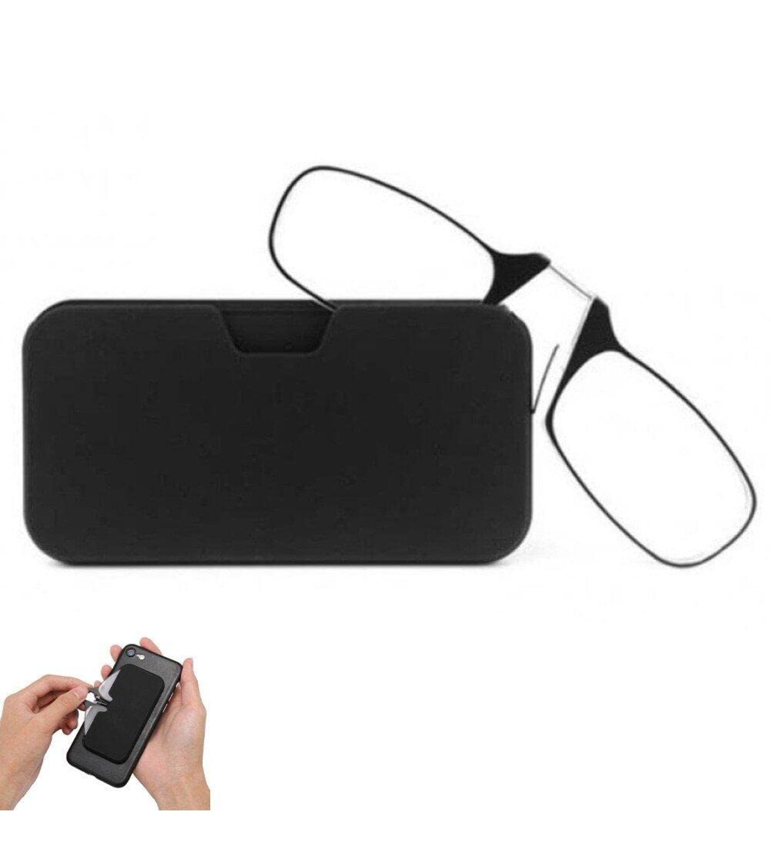 Shop Slim Armless Reading Glasses for Men & Women | Portable Case | Mini Nose Glasses - International Shipping - Buy Online on GoSupps.com