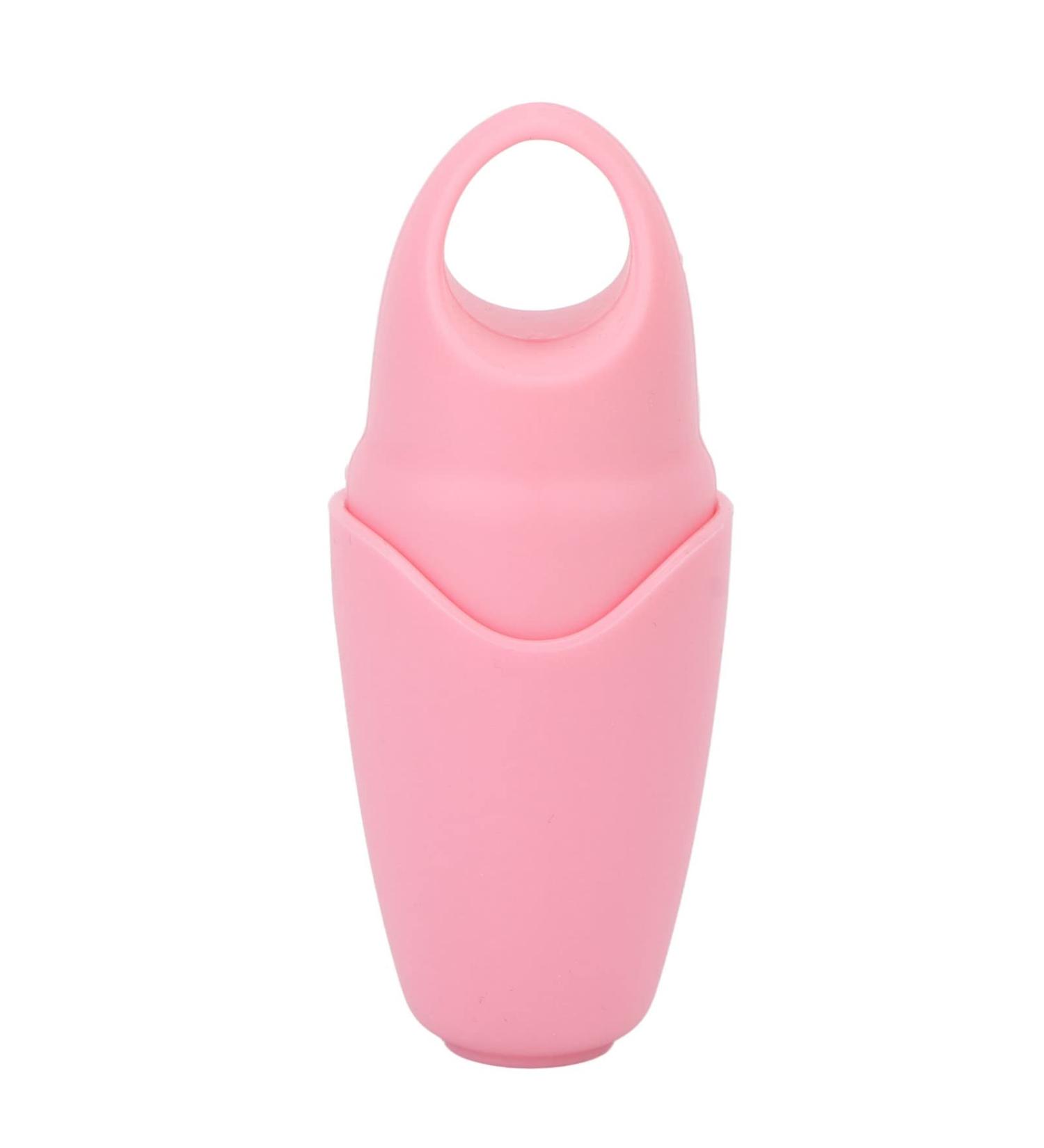 V Shaped Silicone Face Ice Mold - DIY Calming Eye Treatment & Puffiness Remover (Pink) | International Shipping Available - Buy Online on GoSupps.com