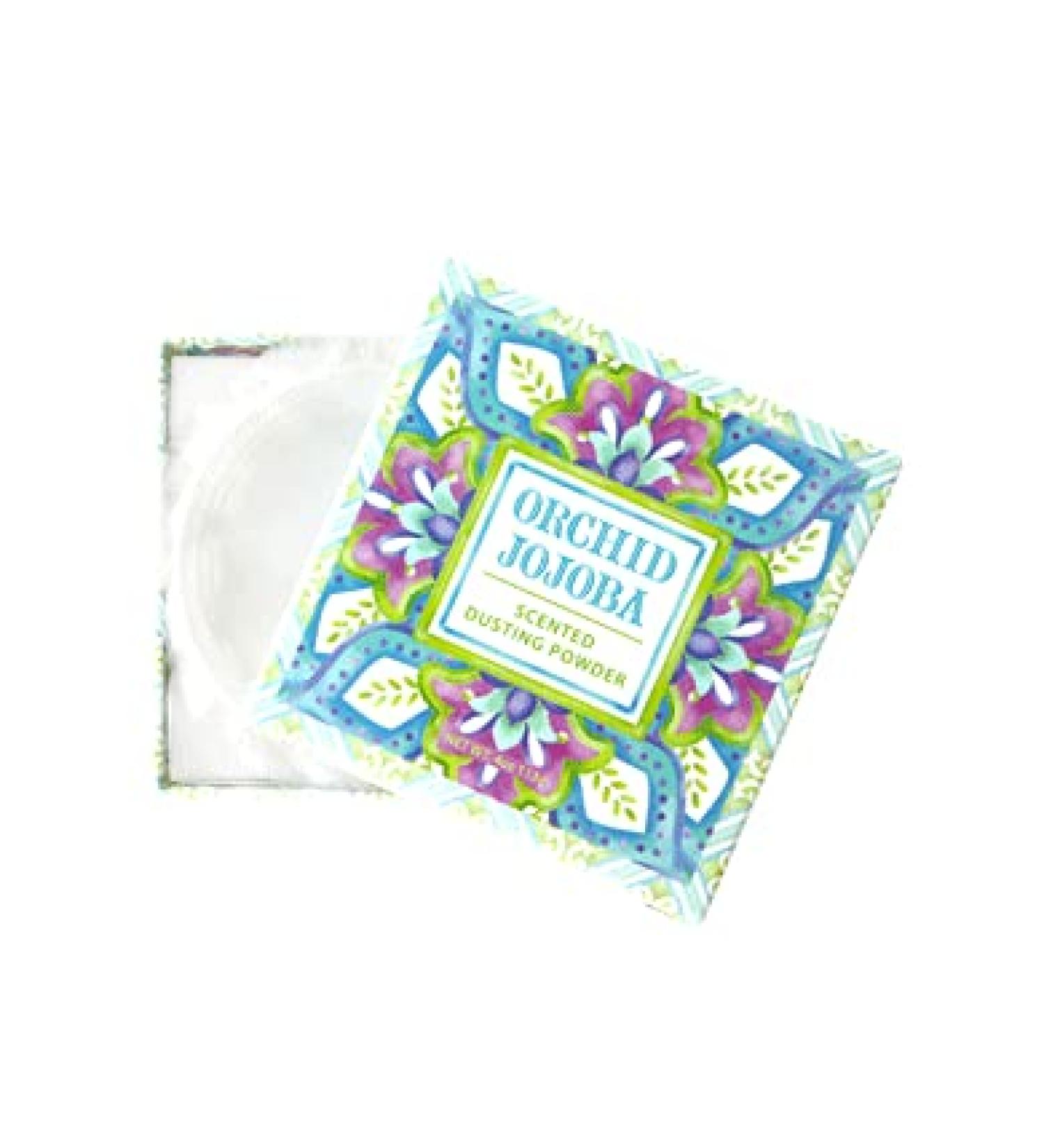 Greenwich Bay Trading Company Botanical Collection: Orchid Jojoba 4oz Dusting Powder (11-021-026)