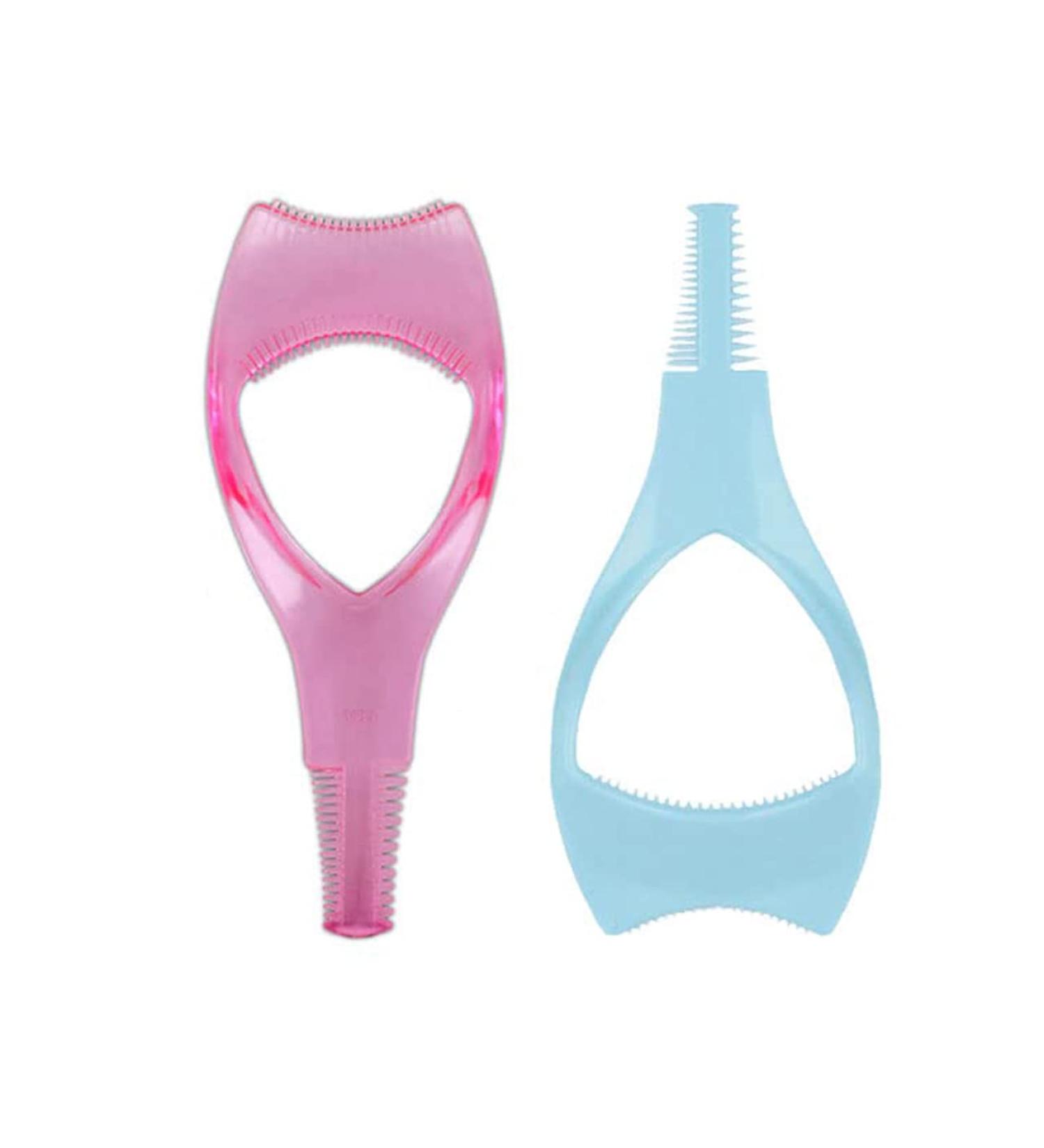 Pack of 2 Reusable 3 in 1 Mascara Eyelid Shields - Upper and Lower Mascara Guard Set - Buy Online on GoSupps.com