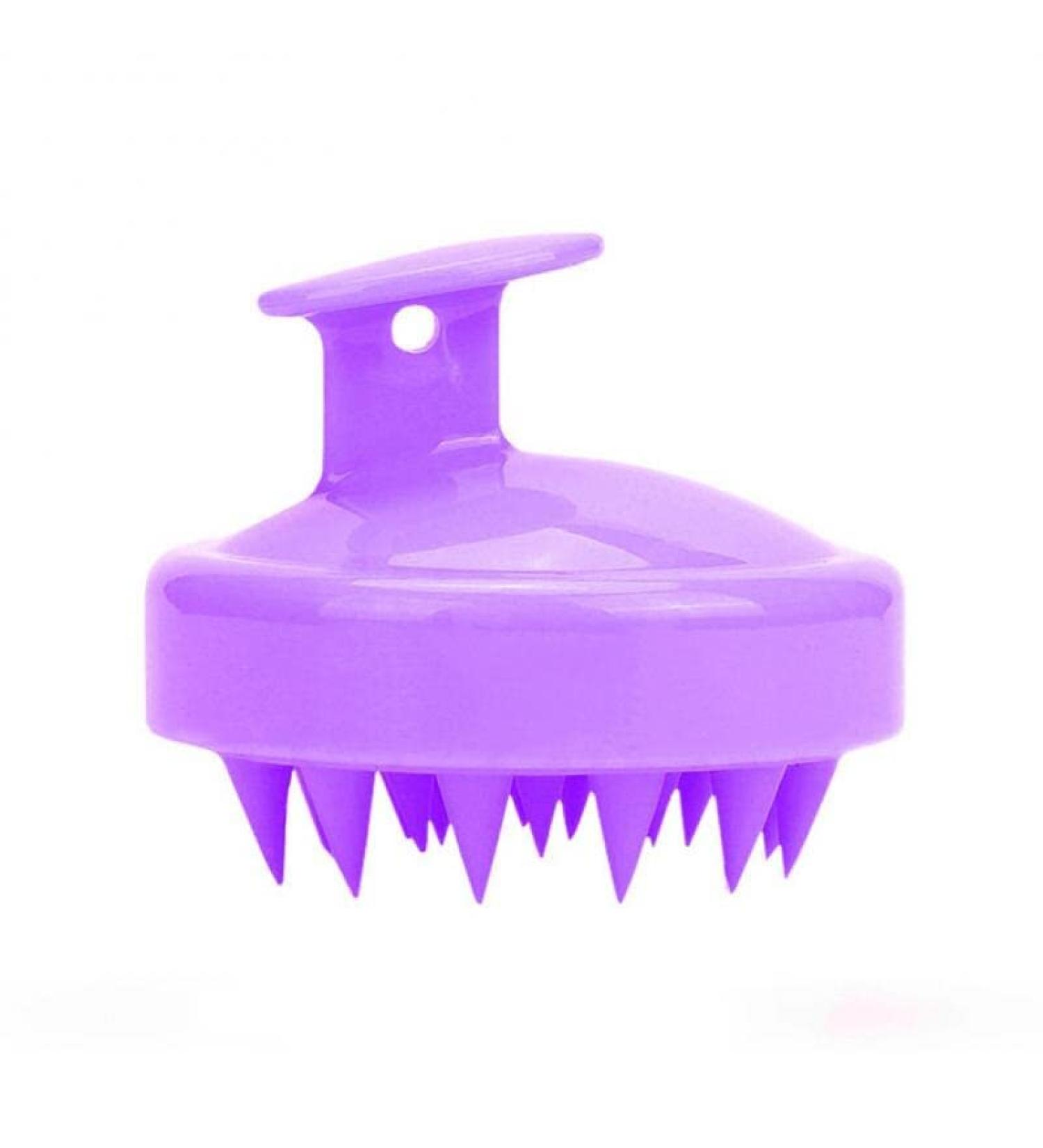 Soft Silicone Scalp Massager & Shampoo Brush - Anti-Shed Hair Cleaning Tool for Home & Salon (Color: 06) - Buy Online on GoSupps.com