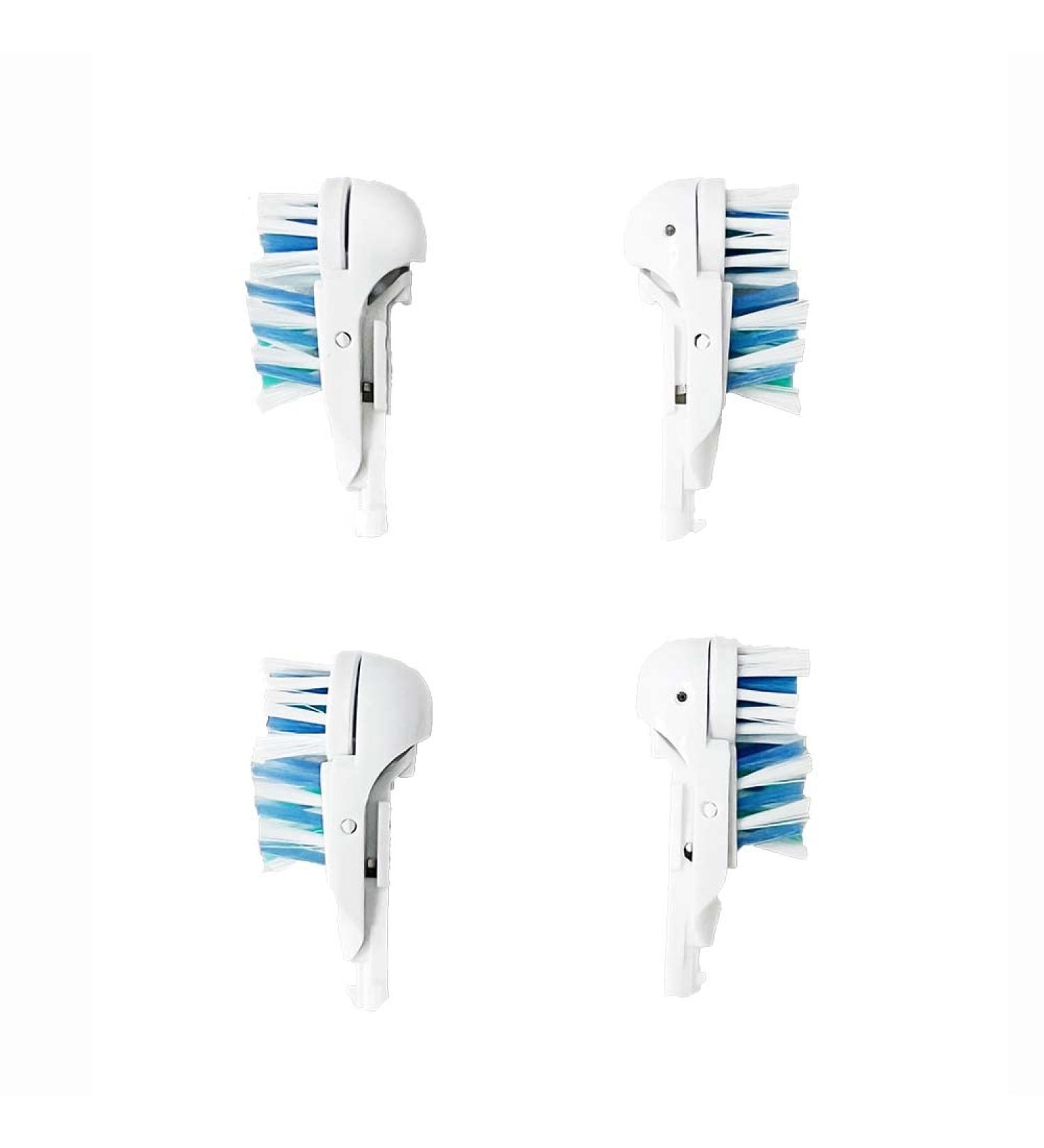 4Pcs Sensitive Oral-B Replacement Toothbrush Heads | Crisscross Bristles | Rotating Powerhead Compatible with Oral-B 4732 3733 4733 - Buy Online on GoSupps.com