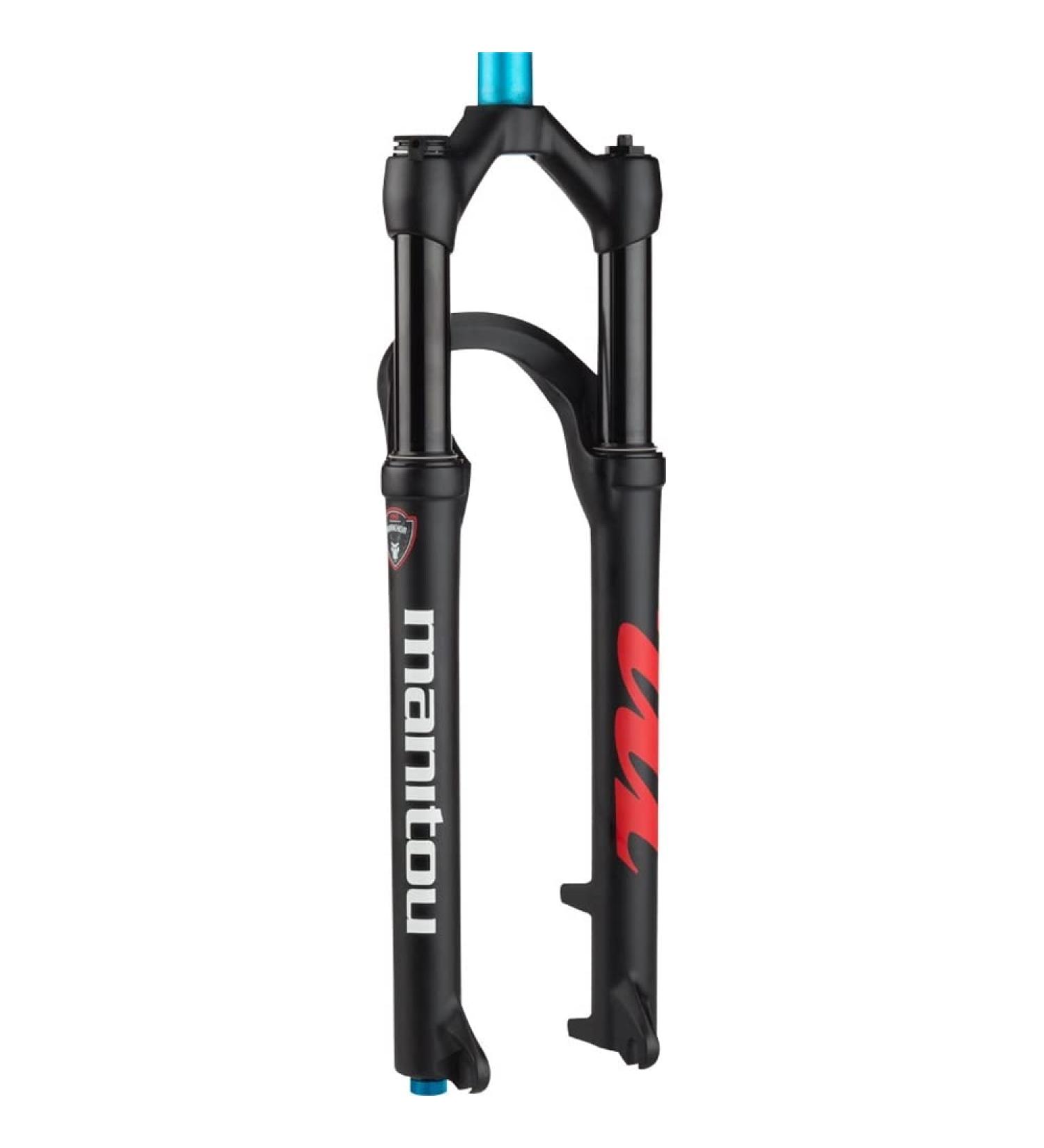 Manitou Markhor Fork 29" 100mm Travel, 9mm Axle, Matte Black
