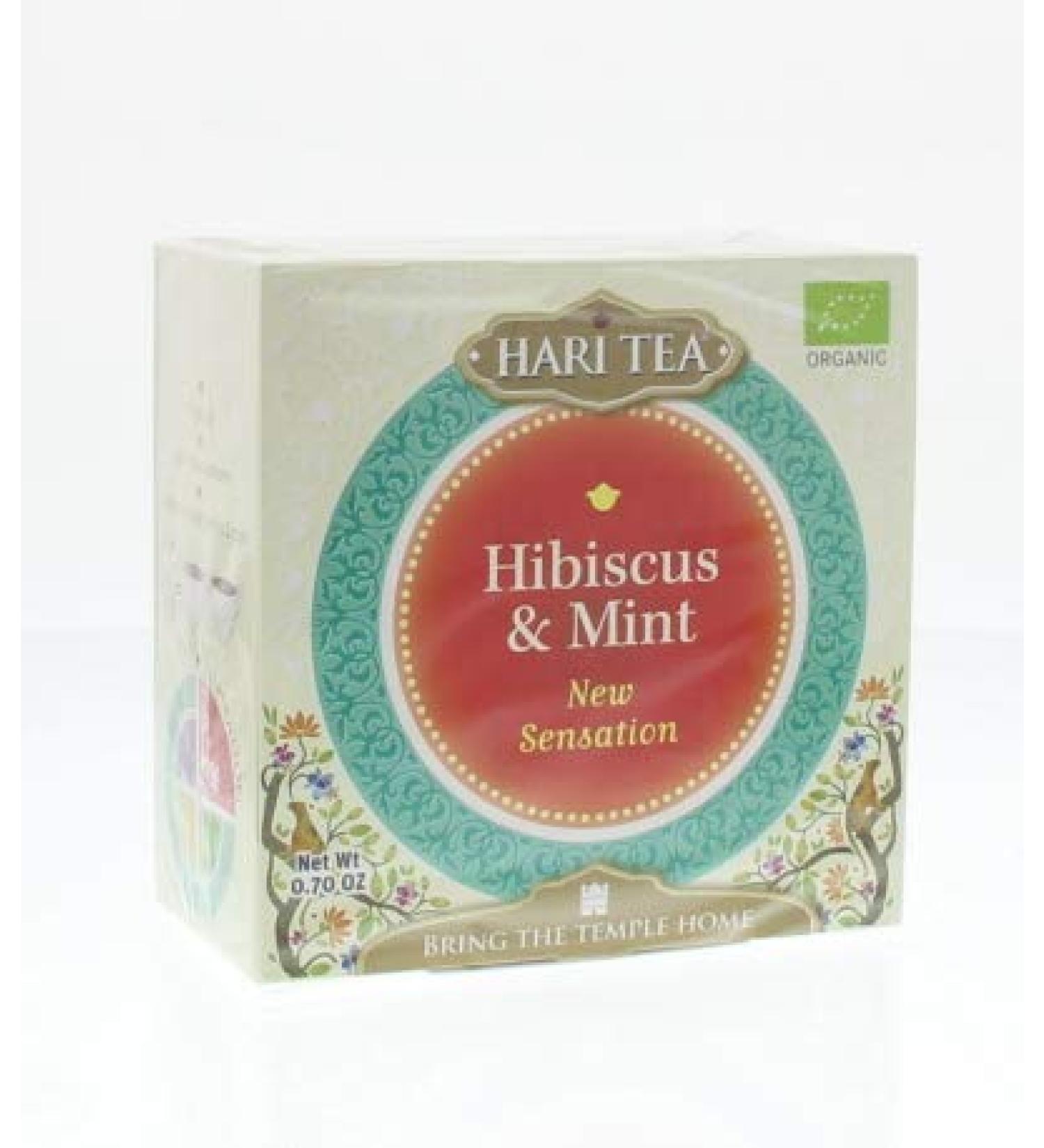 Hari Tea Hibiscus Mint 10 Sachets 200 g