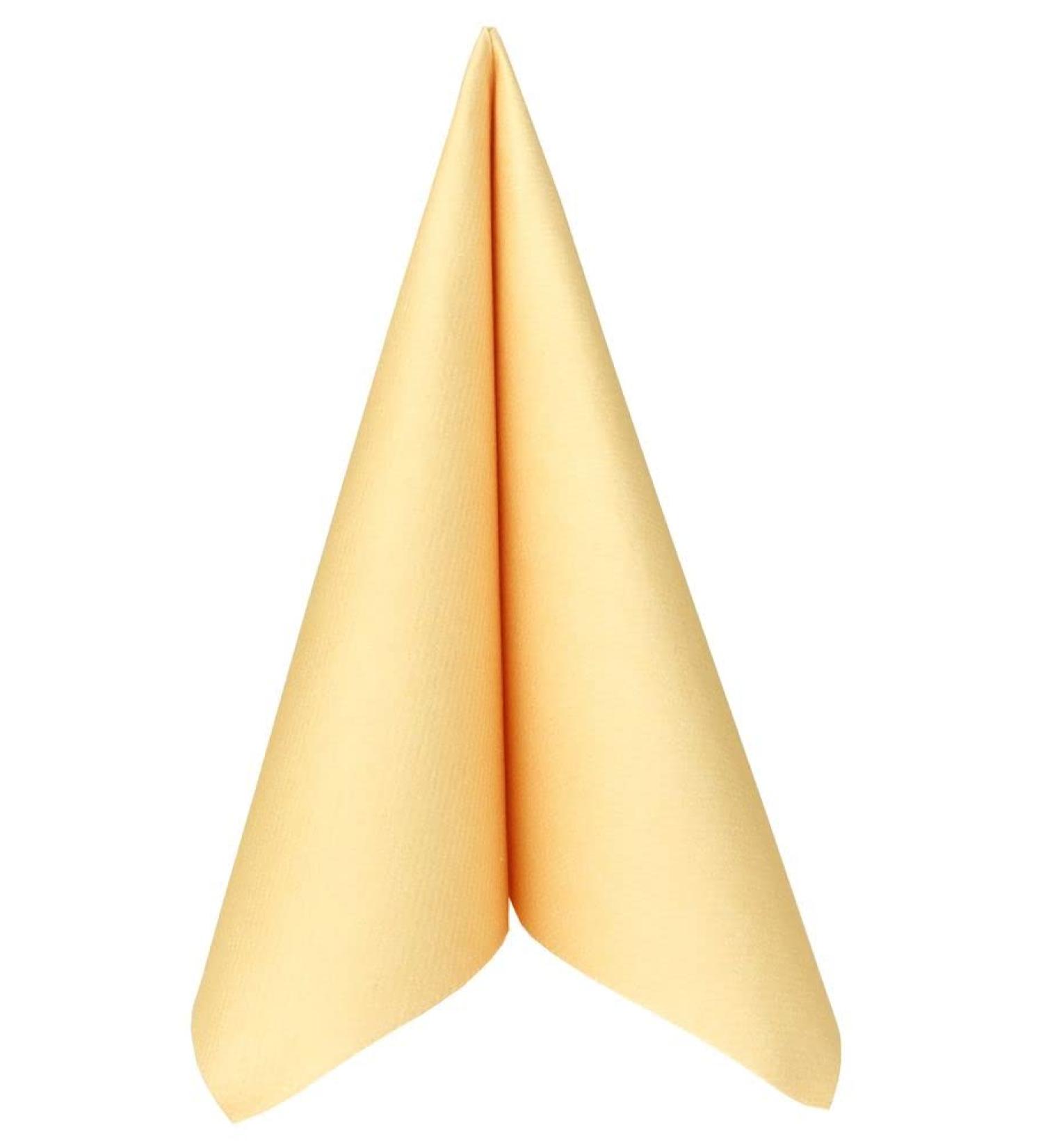 50 APARTina Straw Yellow Airlaid Napkins - Fabric-Like 40x40 cm | Premium Quality International Shipping - Buy Online on GoSupps.com