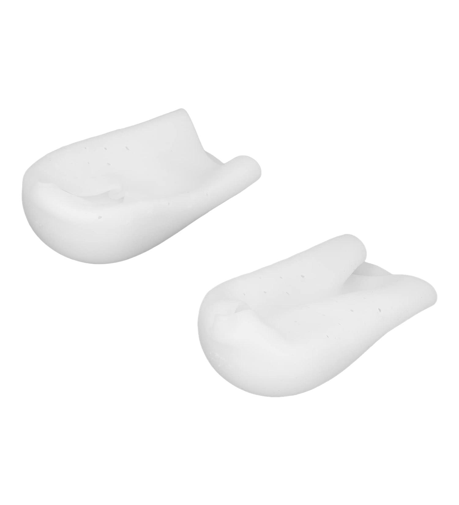 Silicone Heel Pad - Invisible Height Increase & Comfort | Flexible White Heel Cups for All-Day Wear - Buy Online on GoSupps.com