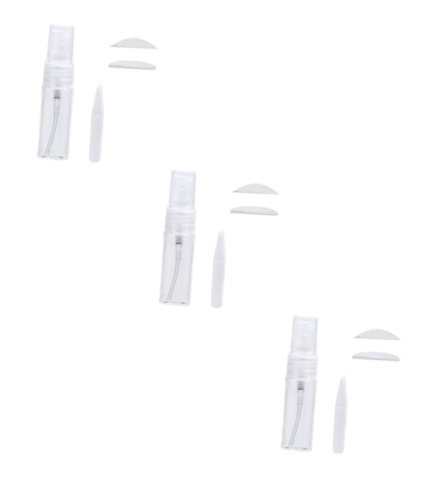 Mipcase 3 Packs Double Stick Tape Double Eyelid Pastes Women Double Eyelid Sticker Spray Bottle Sprayer Mesh - Buy Online on GoSupps.com