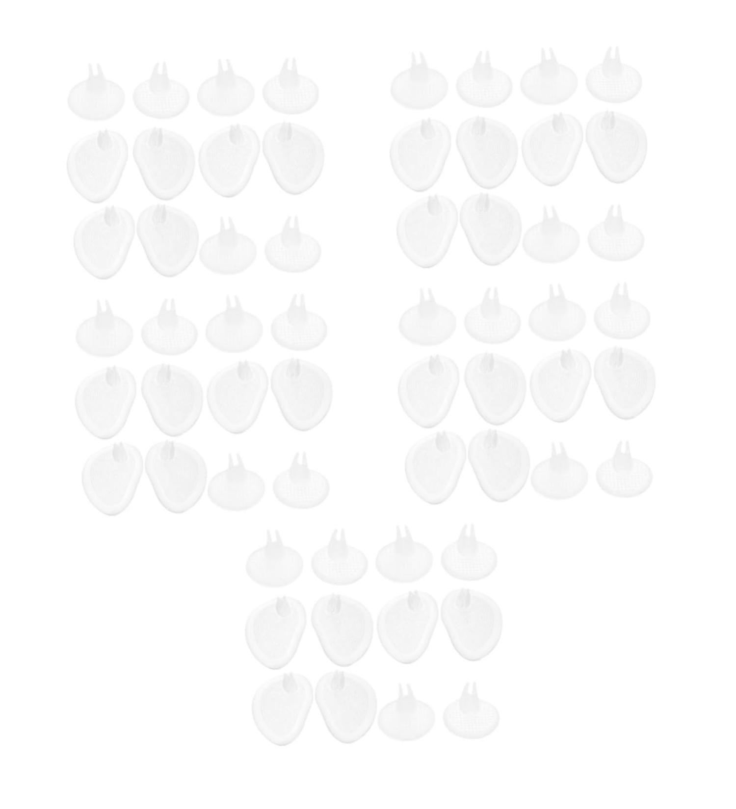 GLEAVI 30 Pairs Toe Pads - Forefoot Cushioning Inserts for Sandals | Non-Slip Anti-Slip Toe Cushions for Comfort - Buy Online on GoSupps.com