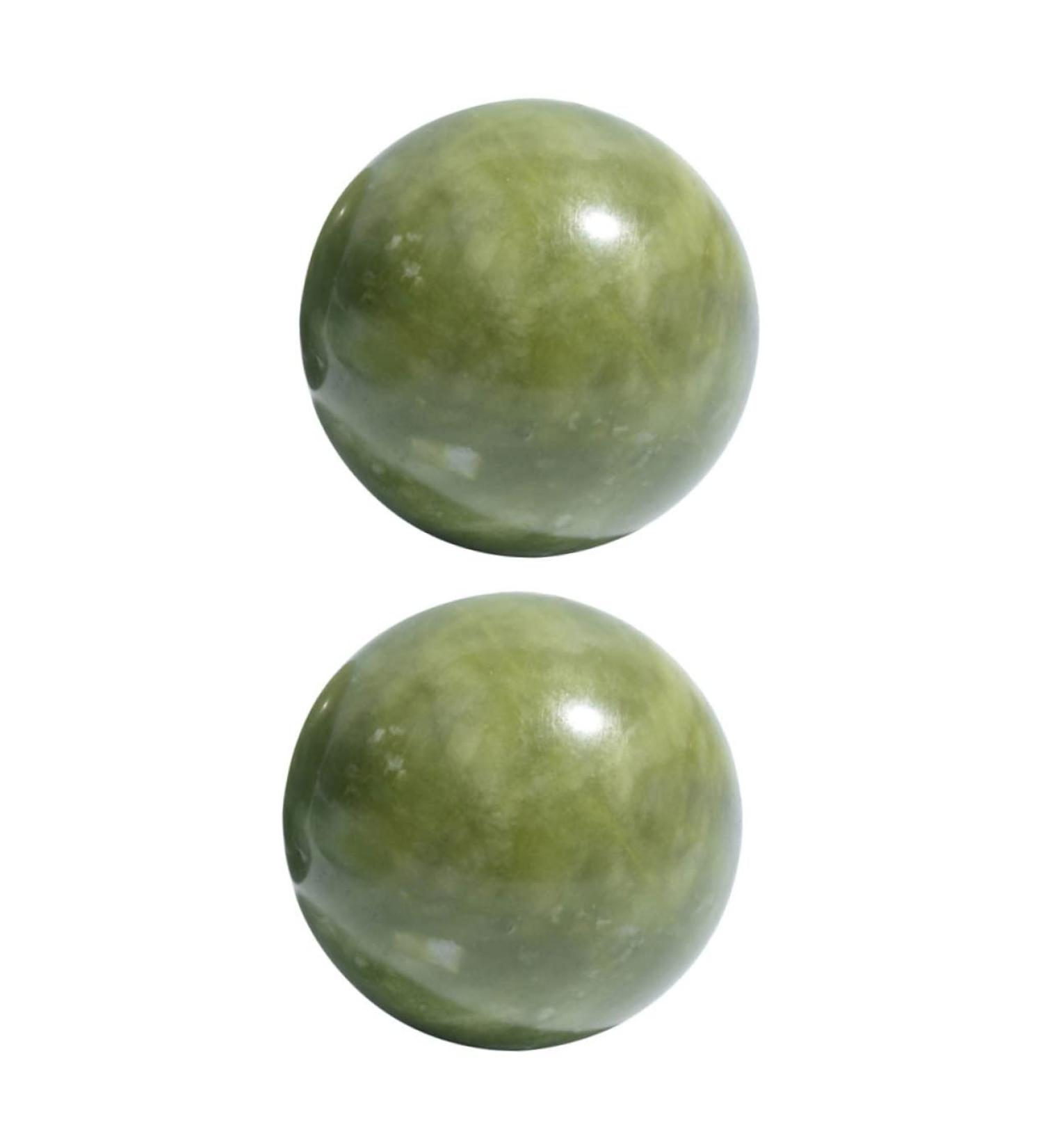 Minkissy Handball Massage Balls - Chinese Baoding Balls for Meditation & Health | Jade Fitness Tool - Buy Online on GoSupps.com