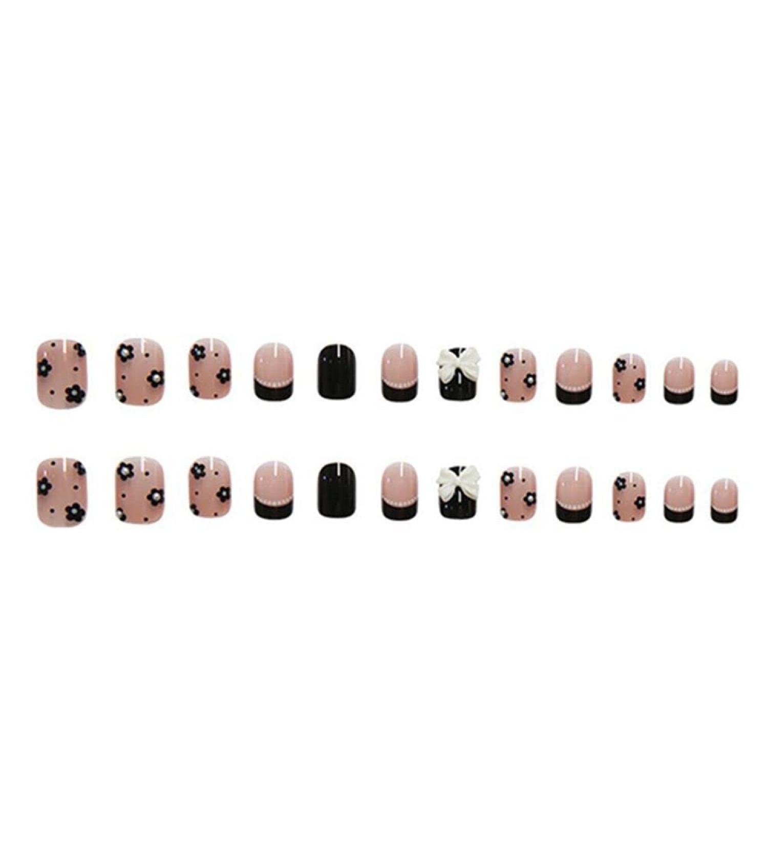 full cover acrylic Removable Rhinestone Wear Nail nail patch Rhinestone Nail fake nails(4) Style4 - Buy Online on GoSupps.com