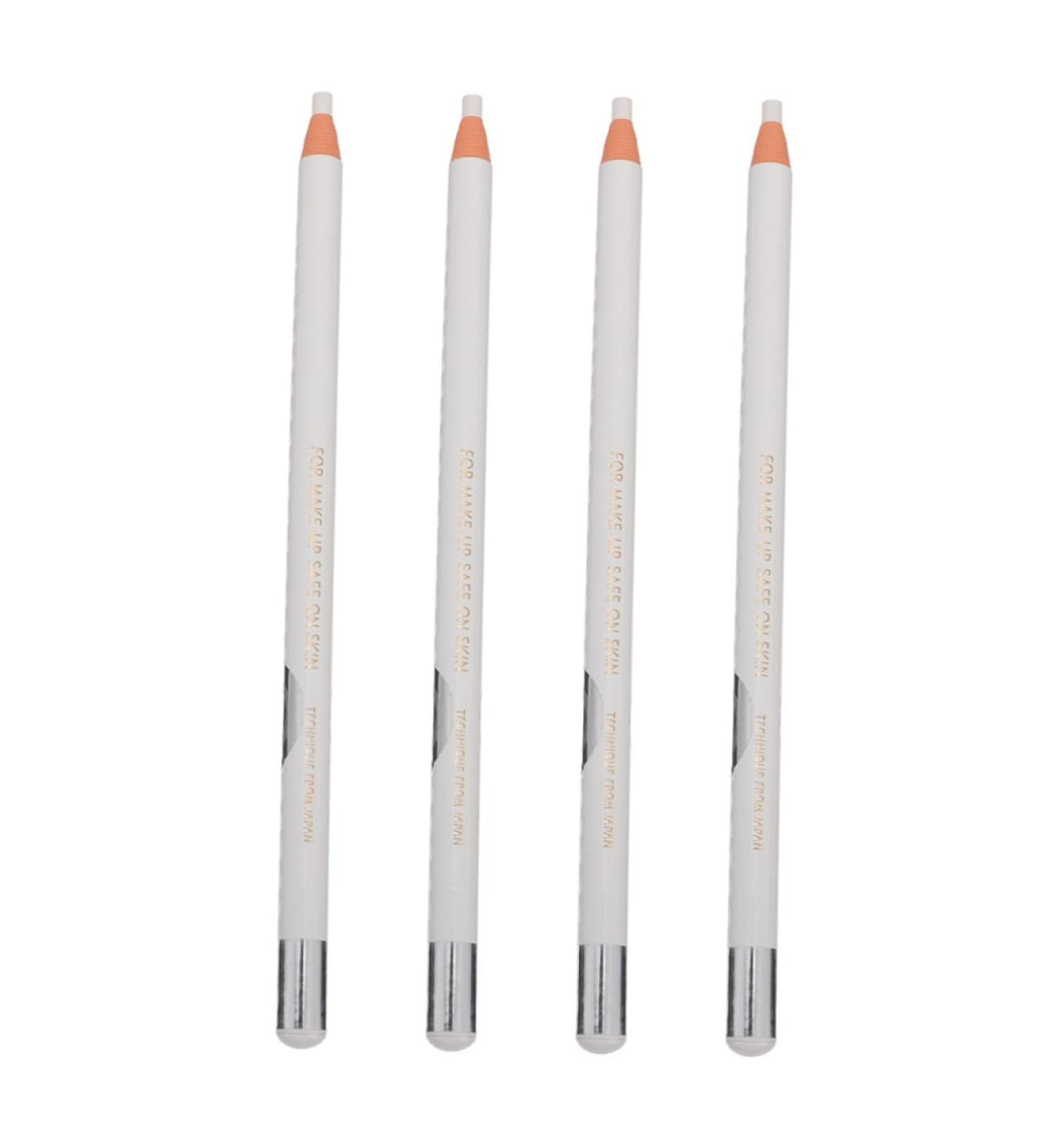 BELLIFFY 4pcs White Line Drawing Eyebrow Pencil Eyeliner Eye Shadow Pencil Eyes Cosmetic Tool  - Buy Online on GoSupps.com
