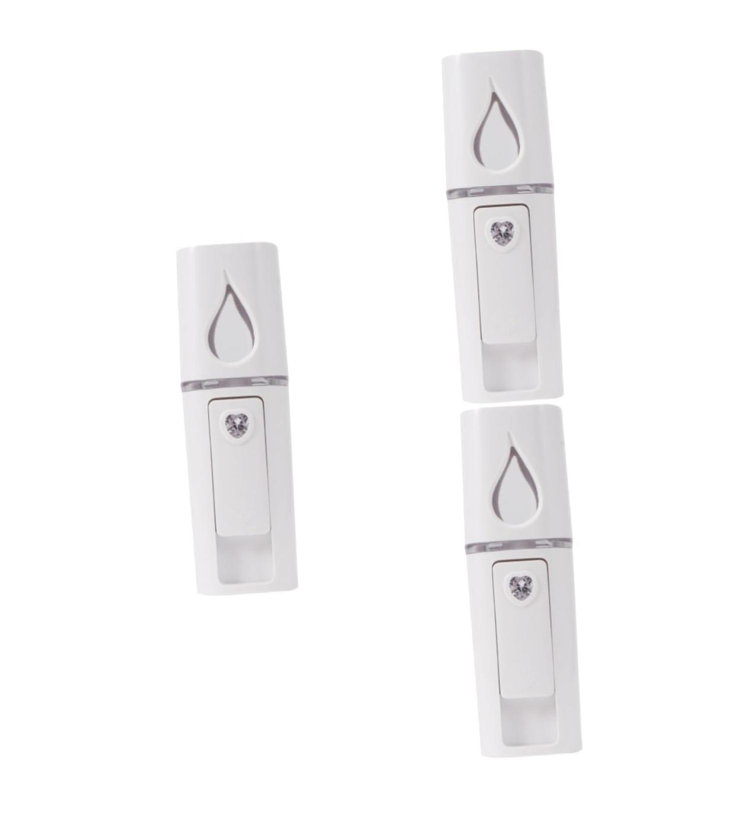 Healeved 3 Pcs Mist Sprayer Hunidifier Mini Face Humidifier Humidifiers Face Moisturizing Sprayer White - Buy Online on GoSupps.com