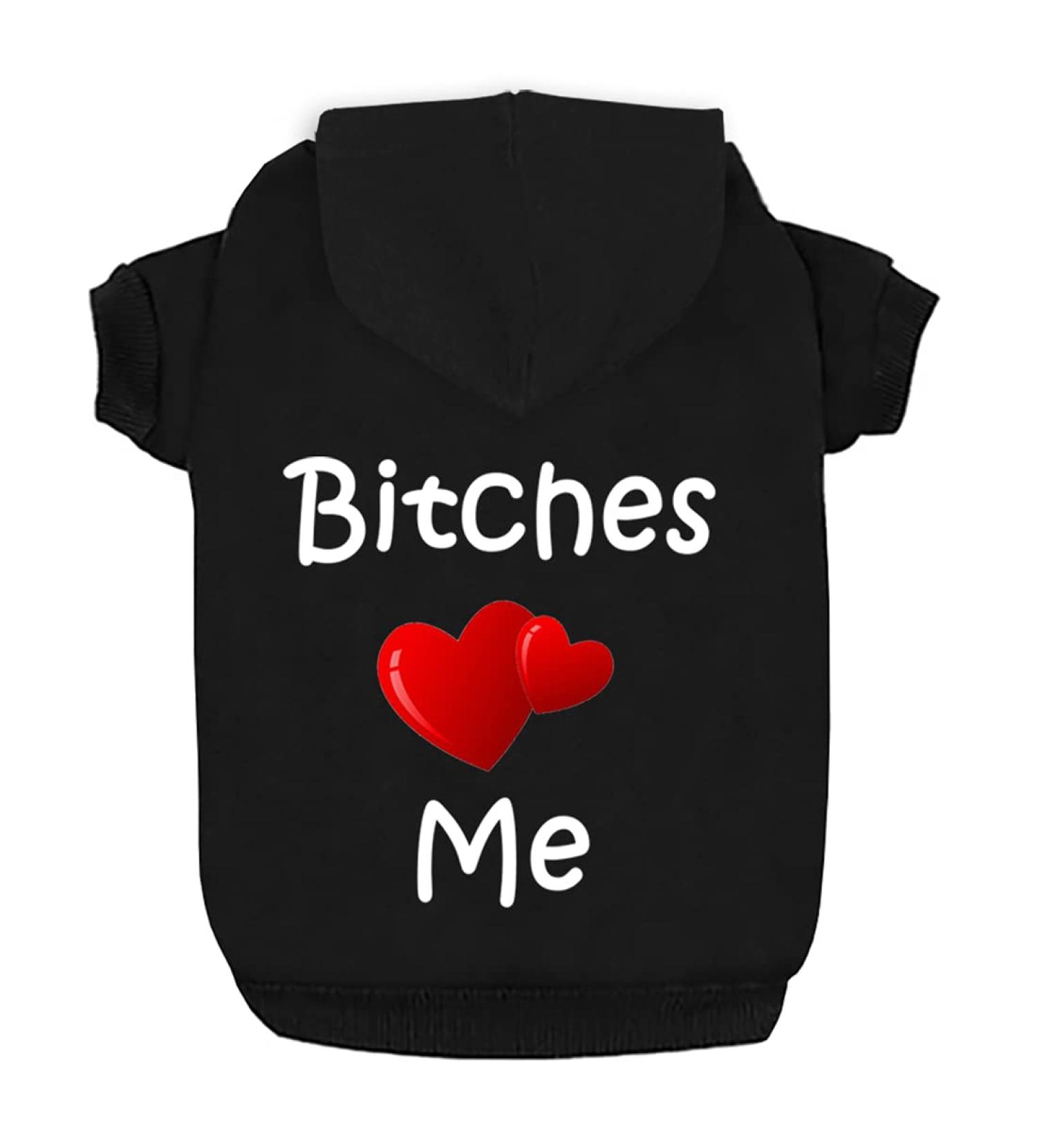 Dog Hoodie - Warm Cotton Fleece Sweater for Small Medium & Large Dogs | Love Me Winter Sweatshirt - Buy Online on GoSupps.com