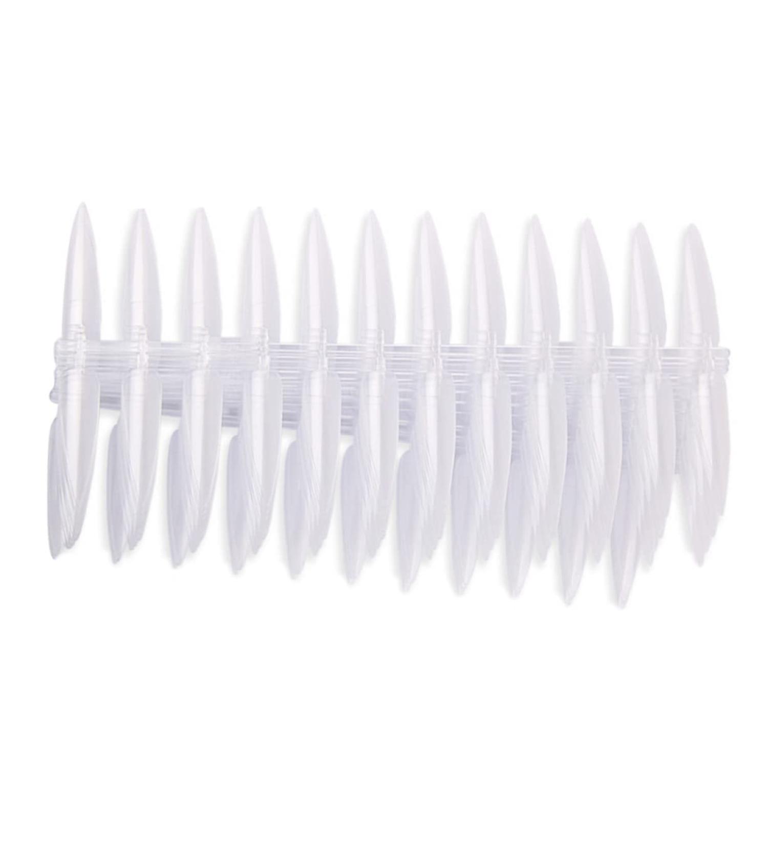 minkissy 1 Set 20 Nail Display Stand Nail Art Kit Nail Art Display Rack Nail Color Stand Nail Piece Suite Manicure Tools Display Board 4.5x1.3cm Transparent - Buy Online on GoSupps.com