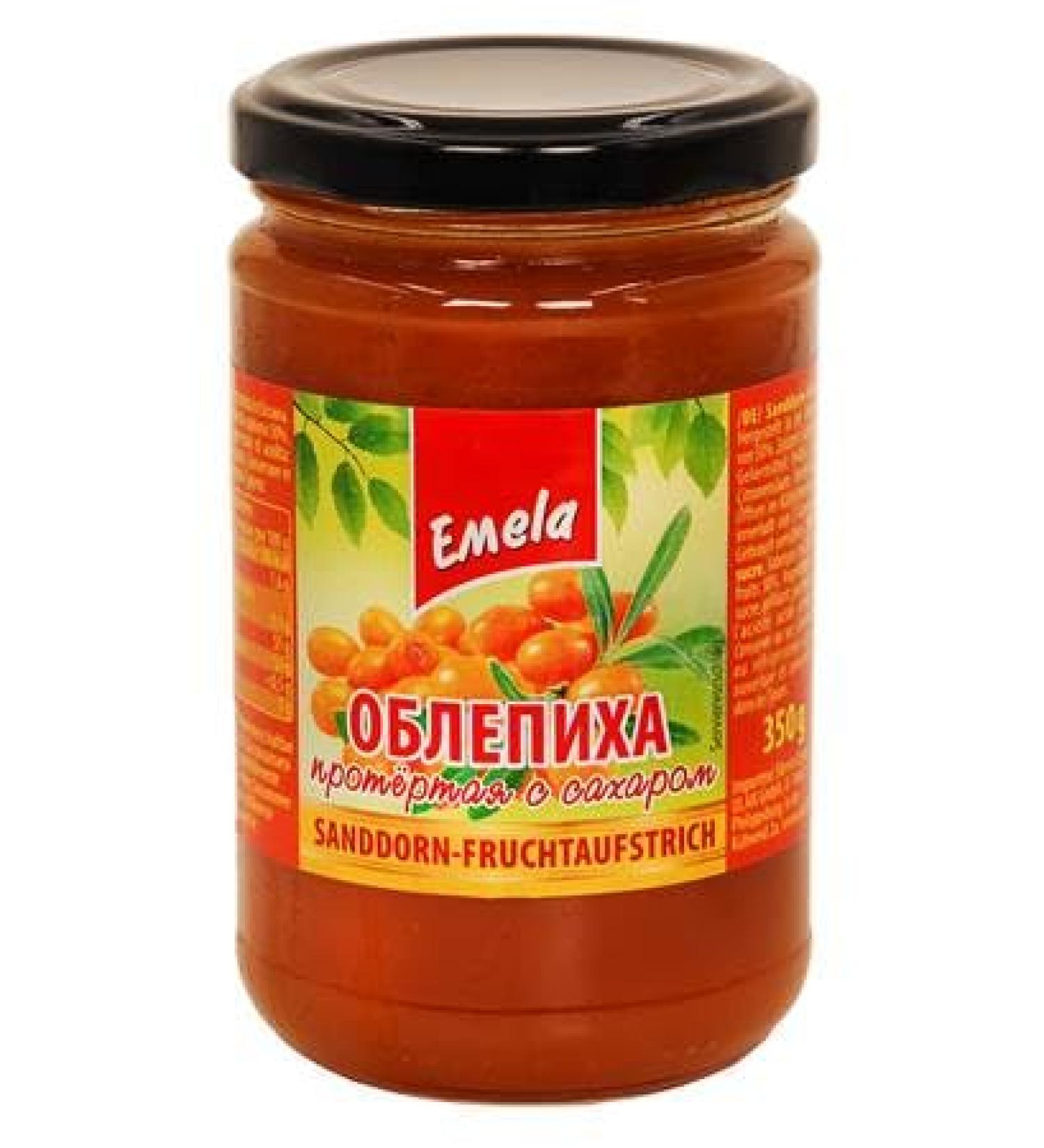 Grated Sea buckthorn with sugar 3x350g