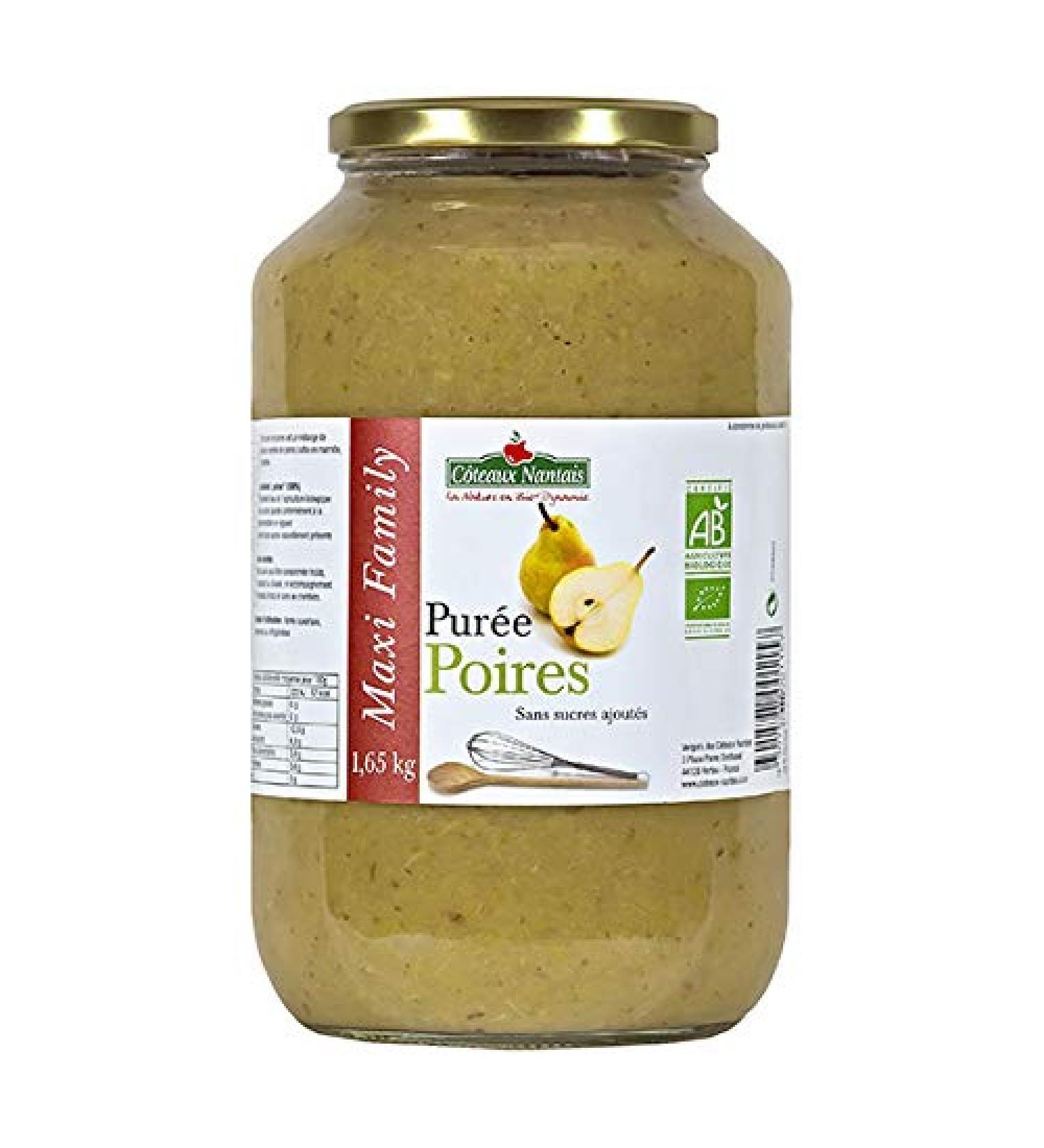 C teaux Nantais - Pear Puree 1.65Kg - Unit - Buy Online on GoSupps.com