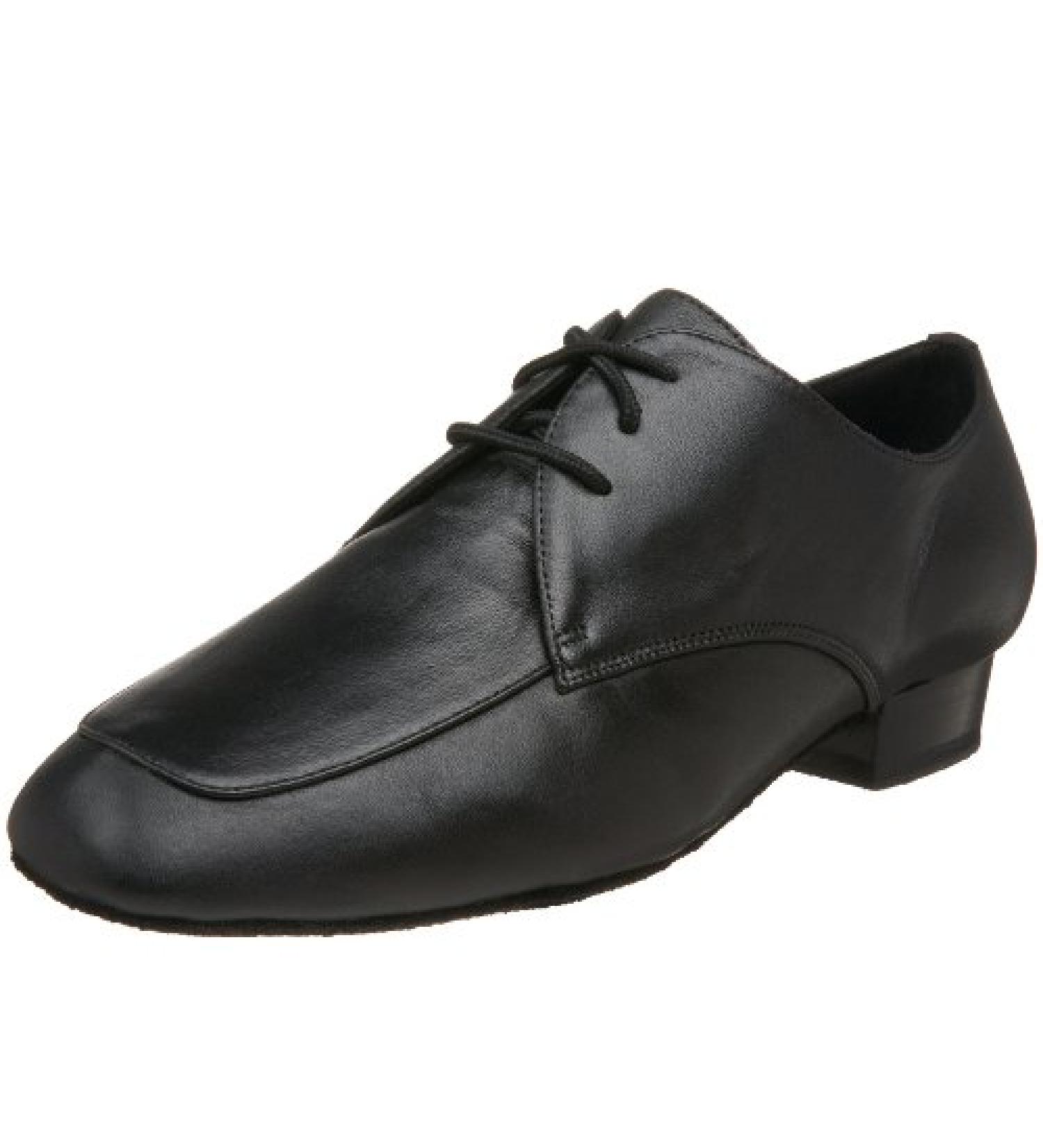 Capezio Men's BR116 Ben One-Inch Heel Shoe 7 Black - Stylish and Comfortable Men's Dance Shoe - Buy Online on GoSupps.com