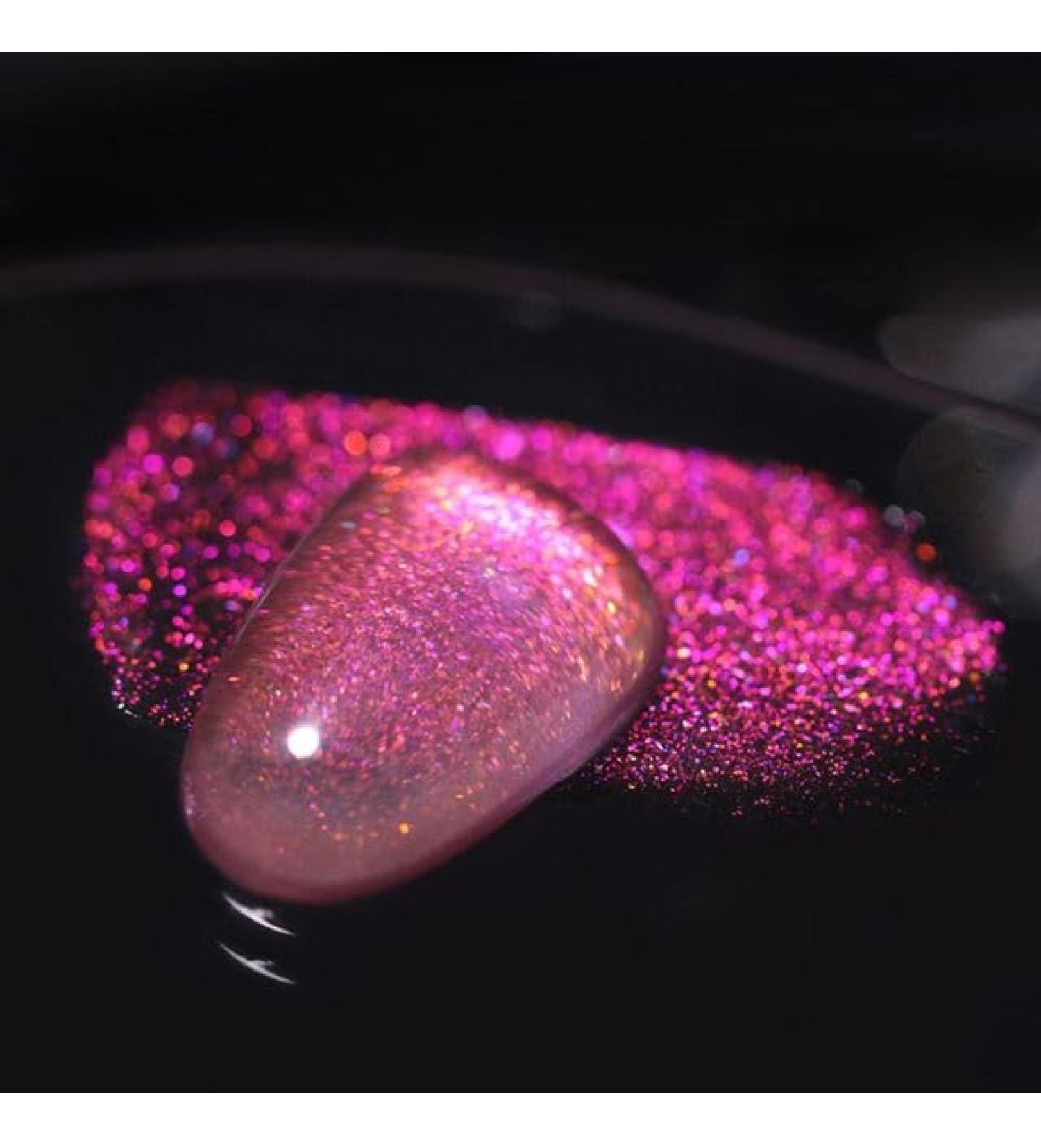 DIY UV Soak Off Gel Nail Varnish Pearl Shell Colors Top Coat Gel Shiny Aurora Gel Nail Polish - (Color: 7) - Buy Online on GoSupps.com