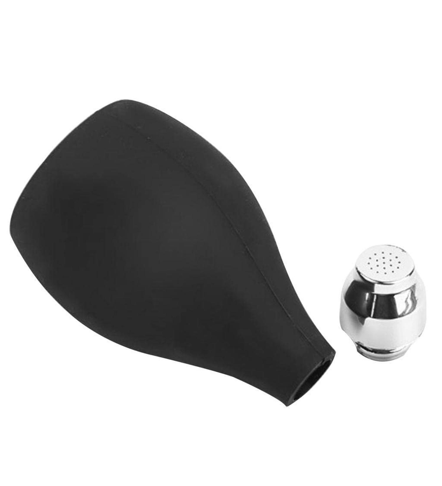Milageto Barber Powder Spray Bottle - Refillable Hair Applicator Empty Powder Blower (Black) - Shop Now for International Shipping! - Buy Online on GoSupps.com