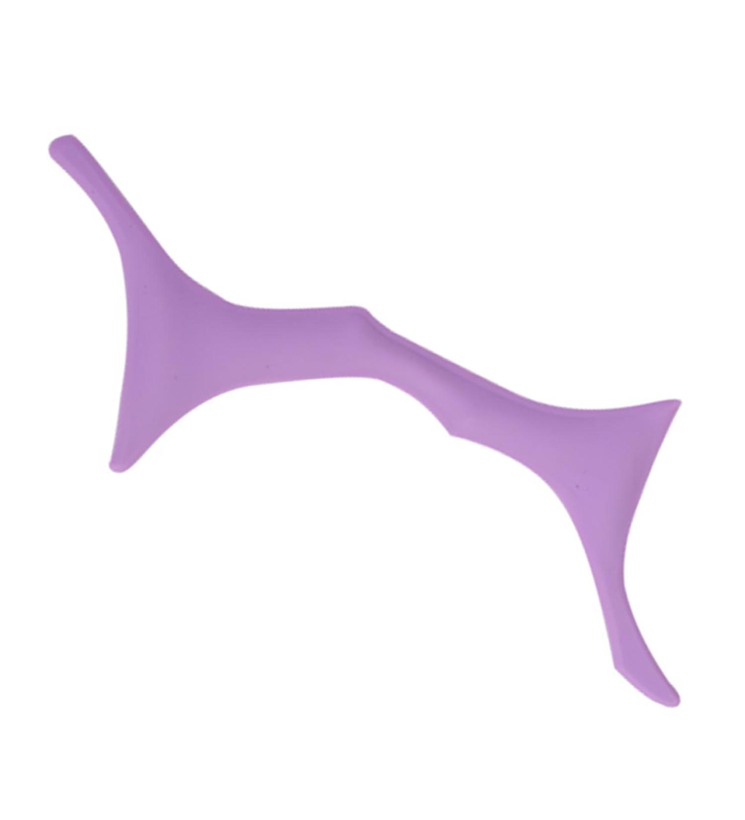 FOMIYES Eyebrow Stencils Brow Guide Stencil Brow Shaping Stencil Eyebrow Shaper Silicone Makeup Stencil Brow Guide Template Eyebrow Shaping Template Silica Gel Make up Blindfold Purple - Buy Online on GoSupps.com