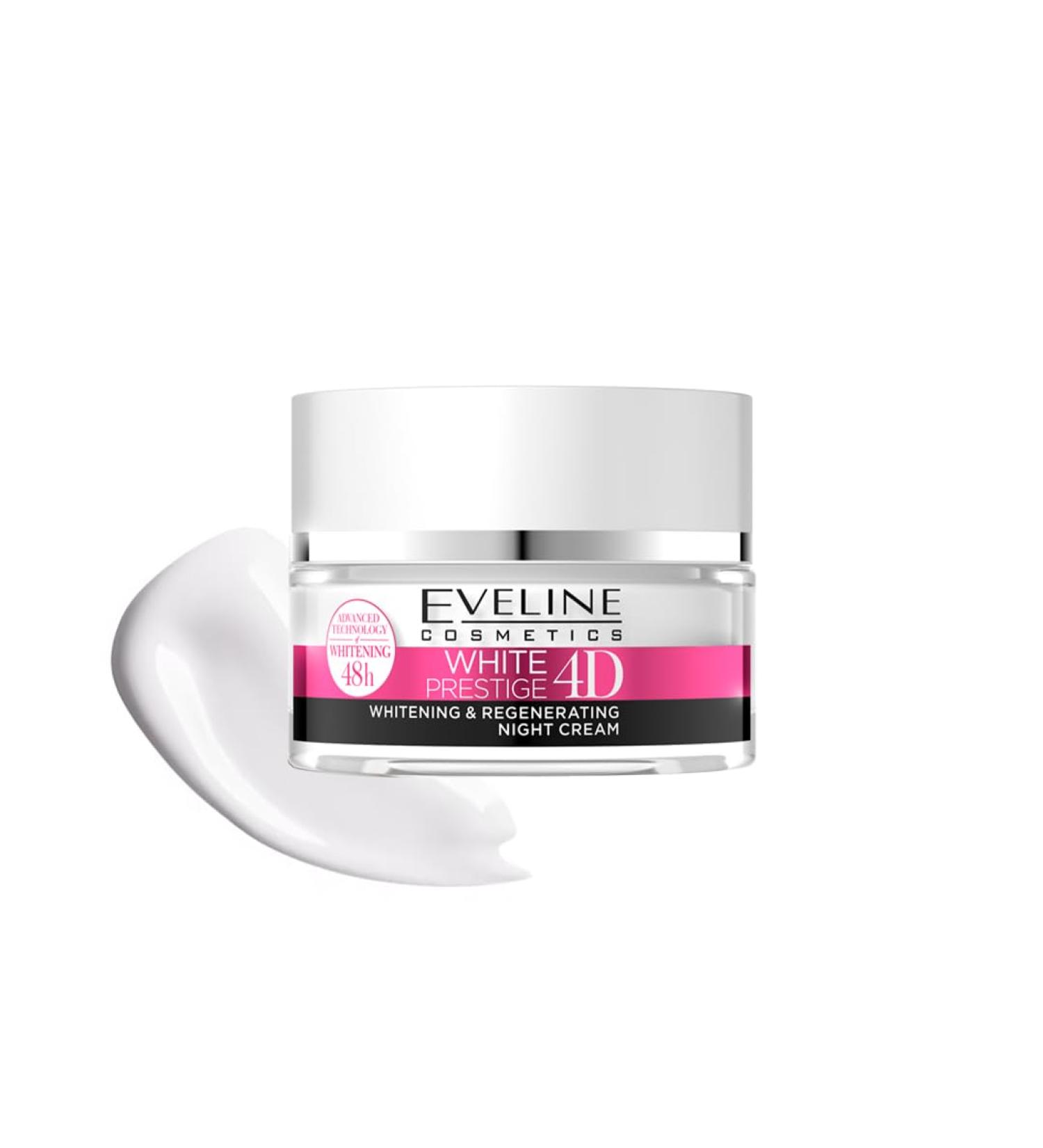 EVELINE COSMETICS WHITE PRESTIGE 4D INTENSIVE WHITENING NIGHT CREAM by Eveline Cosmetics - Buy Online on GoSupps.com