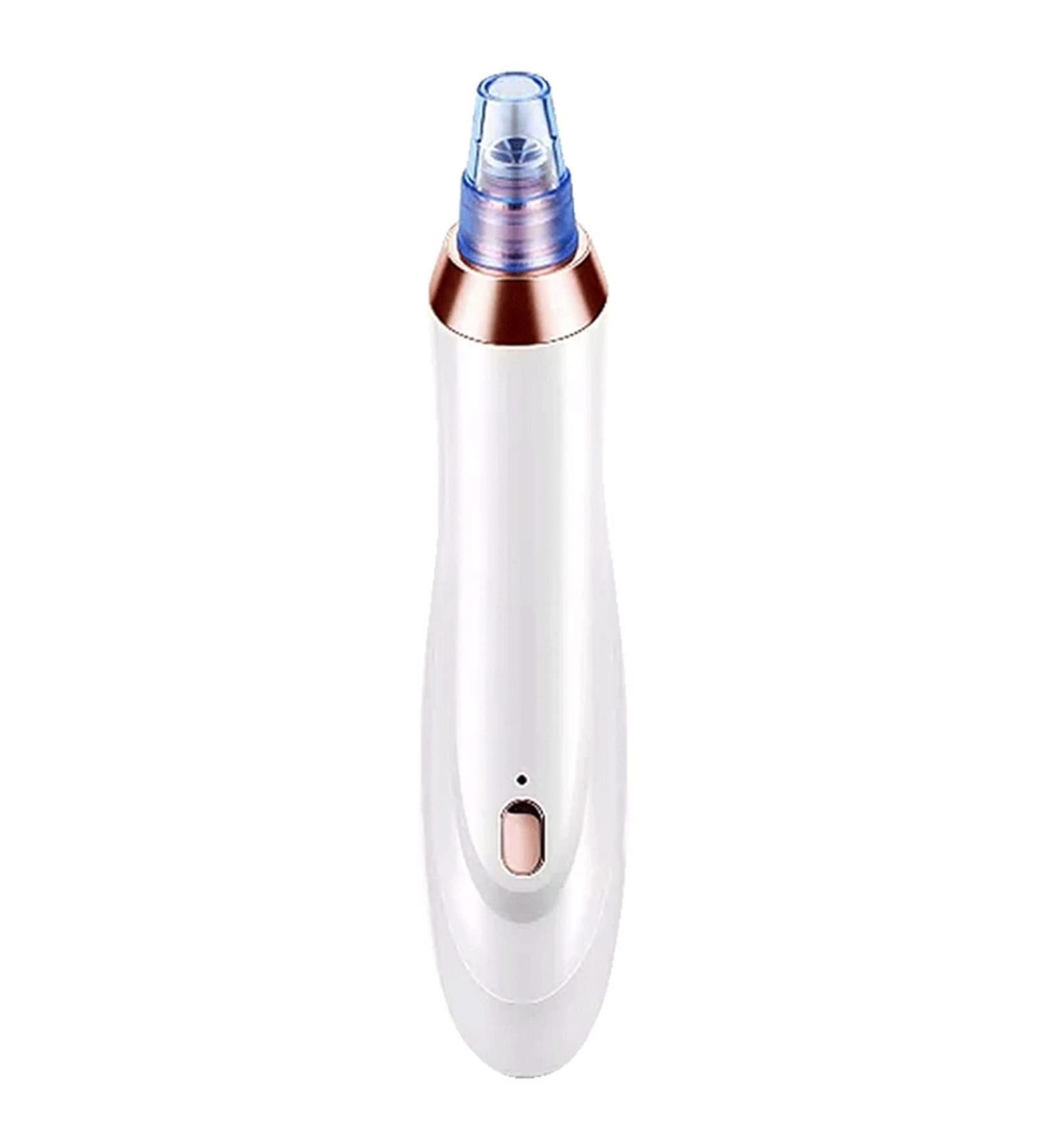 FEDRUI Blackhead Remover Pore Cleaner Blackheads Pore Sucker with 5 Suction Heads Acne Comedone Extractor Kit Blackhead Removal Tool for Beauty Salon (Color : White) - Buy Online on GoSupps.com
