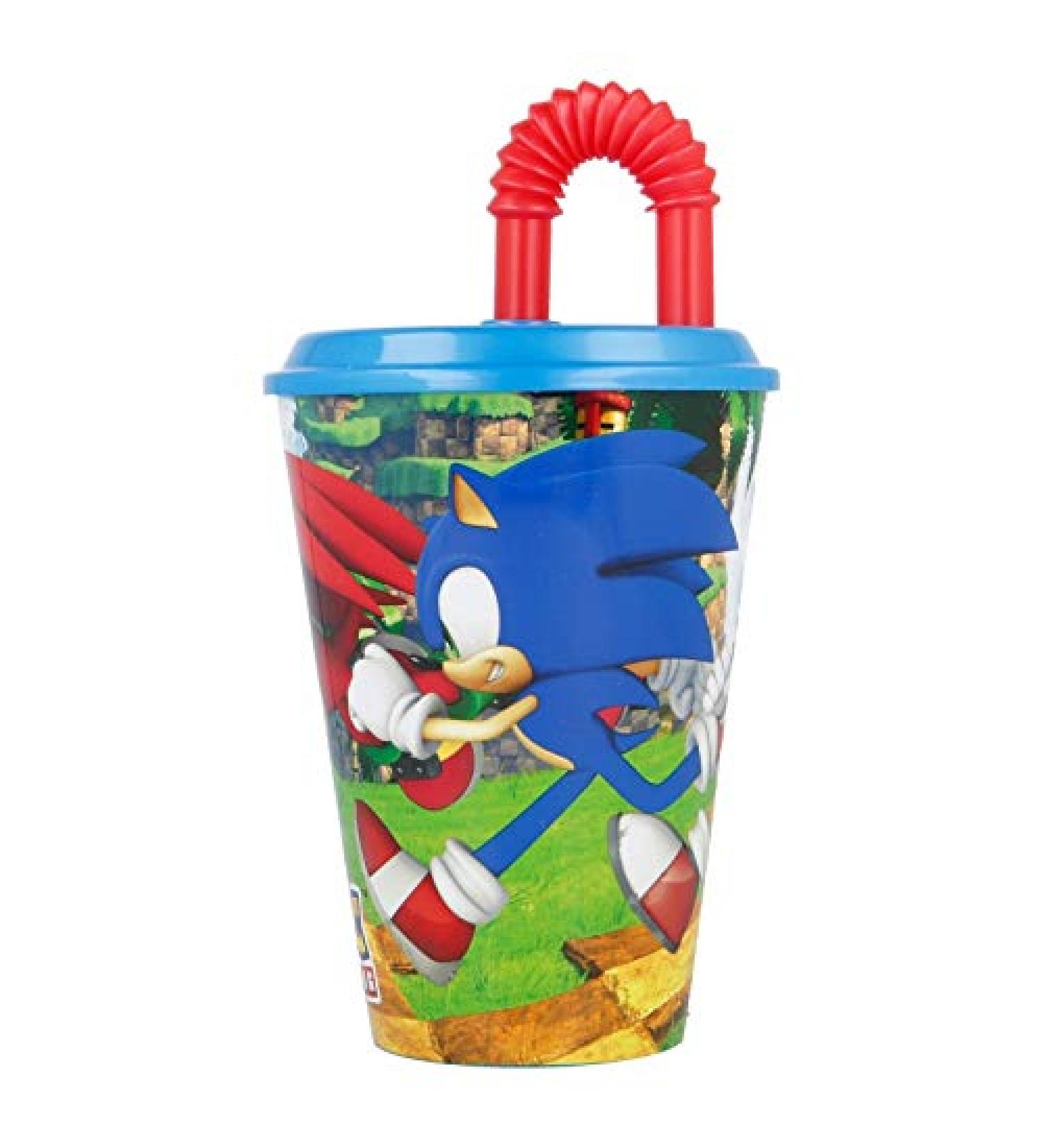 Buy ILS I LOVE SHOPPING Sonic Sports Cup 430ml with Straw - Durable Plastic Drinkware for Kids | International Shipping - Buy Online on GoSupps.com