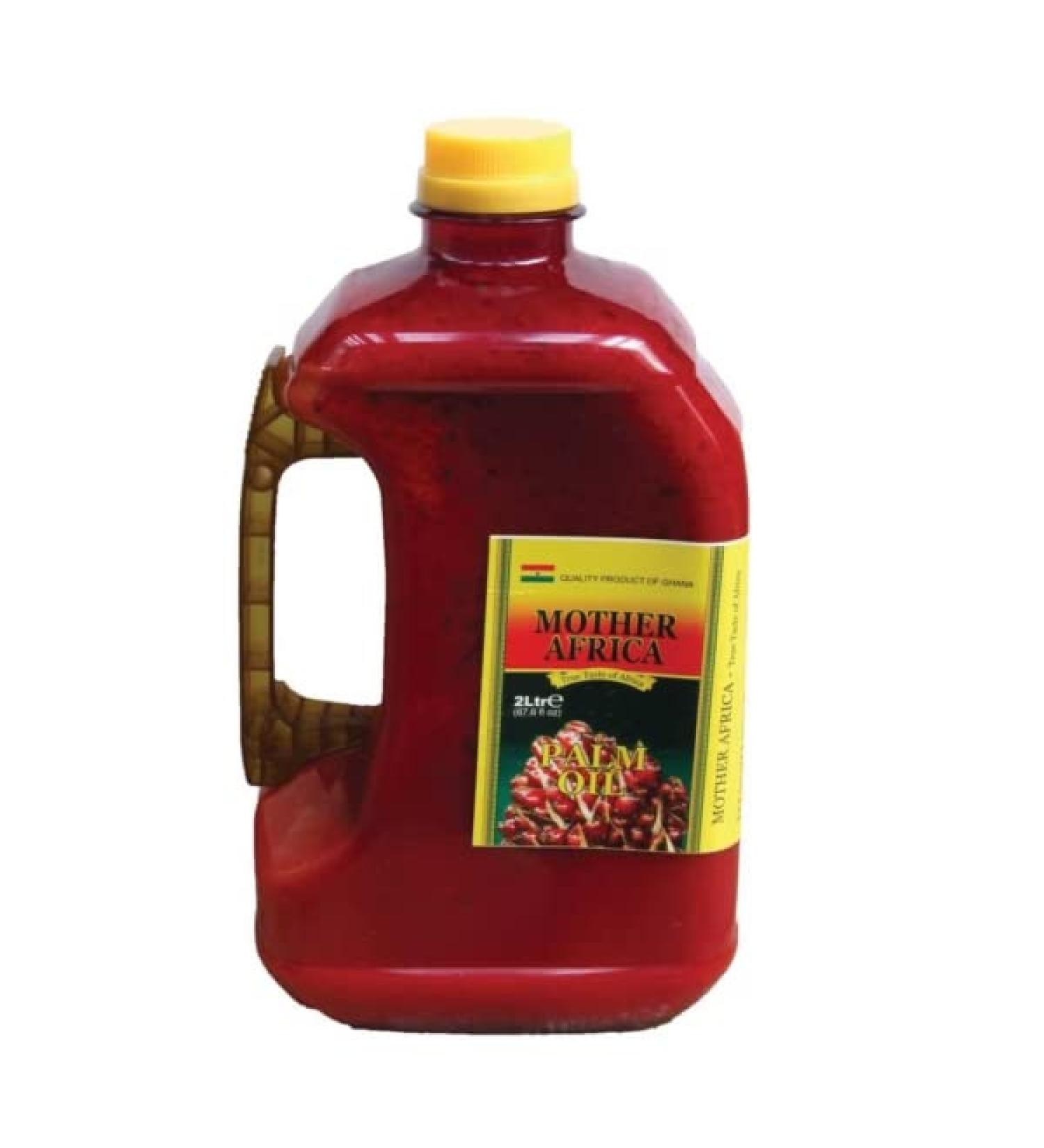 Mother Africa Nigerian Palm Oil 6x2L