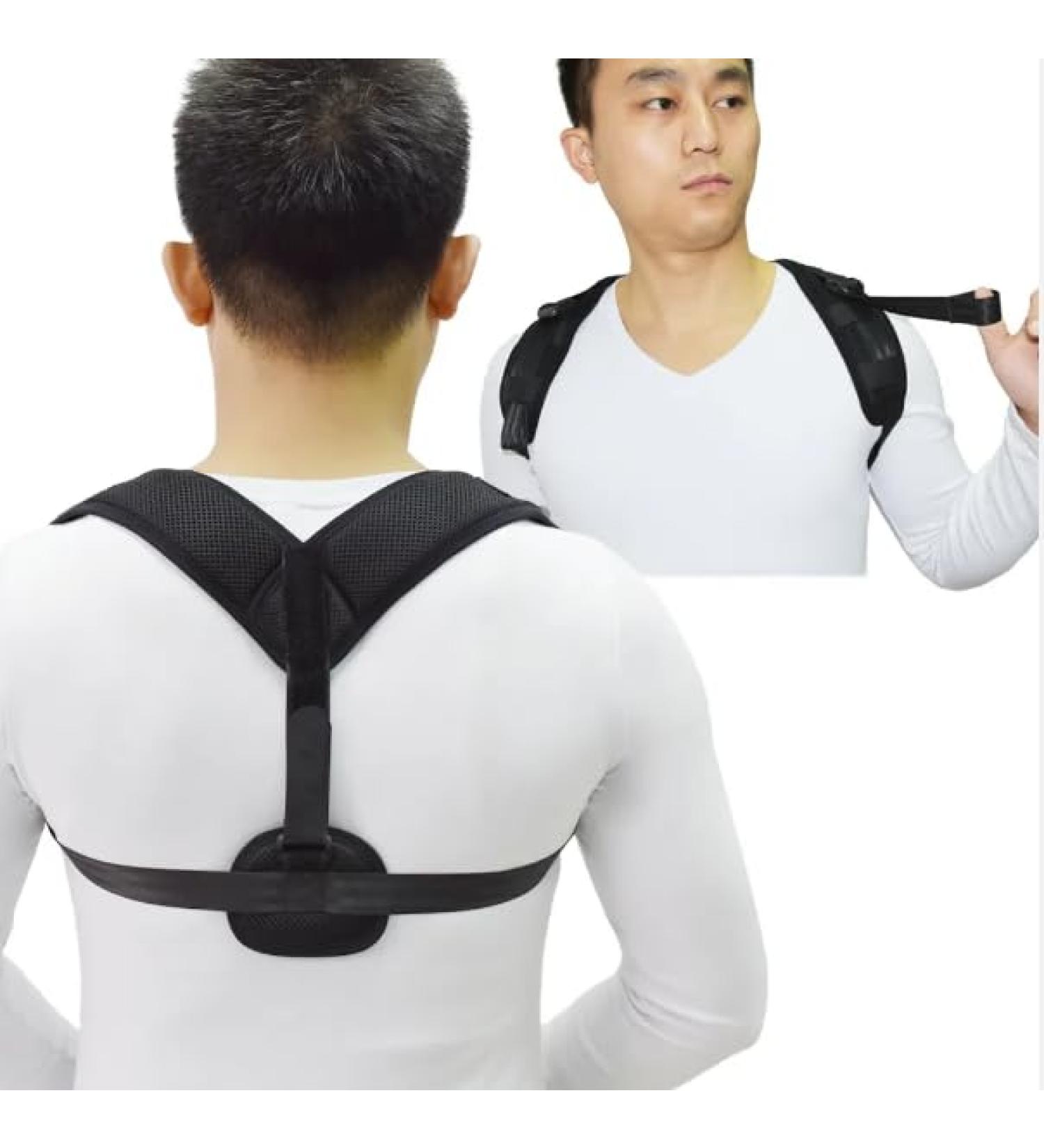 New Adjustable Shoulder Support with Breathable Mesh (Black) - Buy Online on GoSupps.com