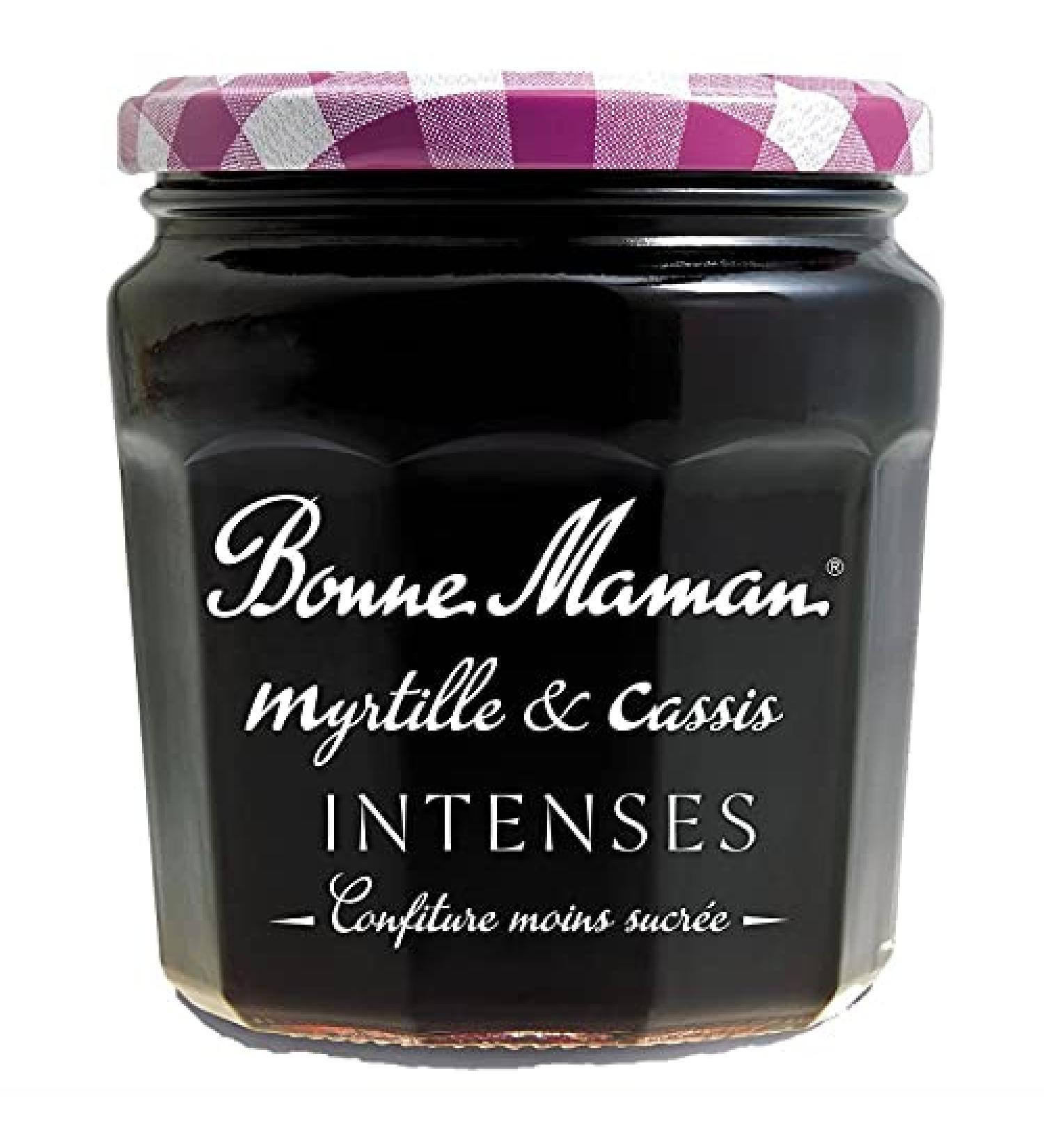 Bonne Maman Intense Blueberry Blackcurrant Jam 335G Pack of 4 - Buy Online on GoSupps.com
