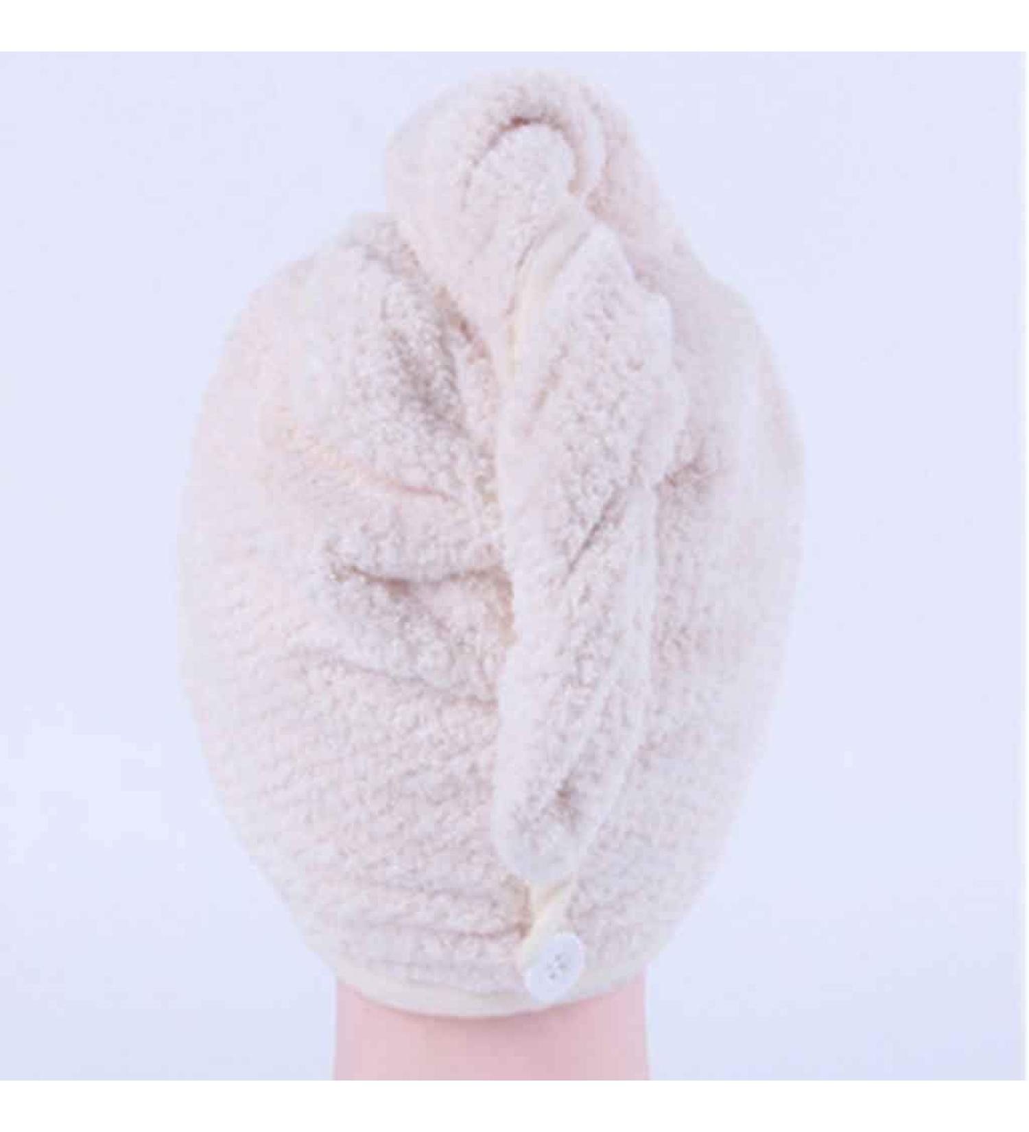 Magic Microfibre Hair Drying Towel Hat - Quick Dry Turban Cap for Ladies | Ideal Bath & Shower Tool - Buy Online on GoSupps.com