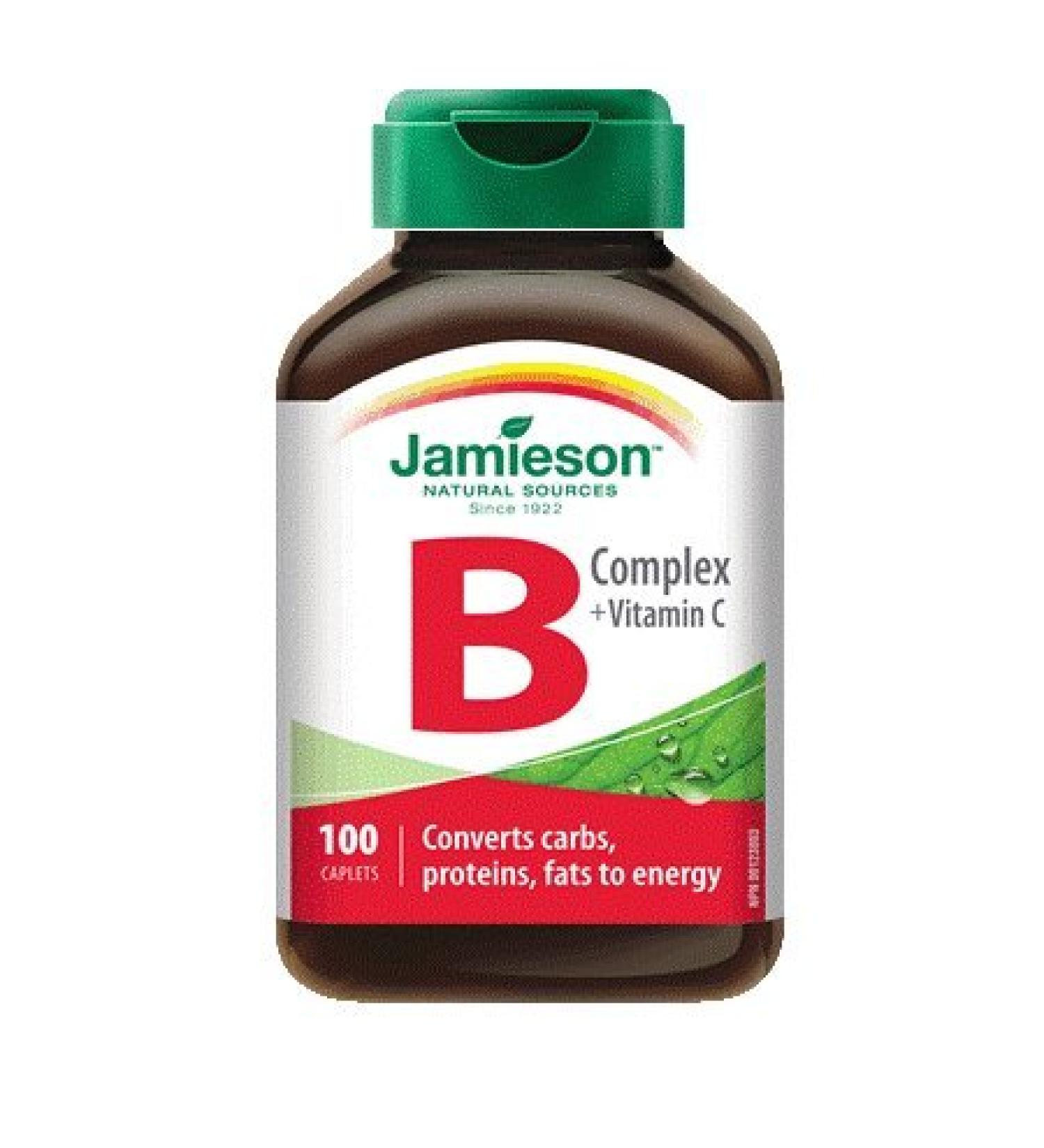 Jamieson Laboratories B Complex with Vitamin C-100 caplets Brand