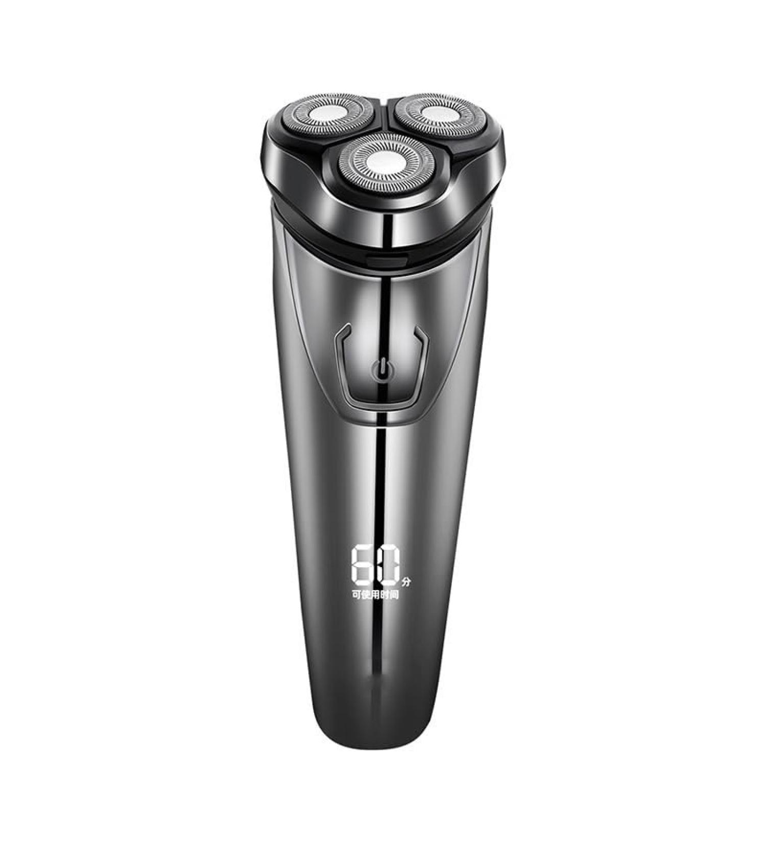 Head Shaver for Men - Waterproof 3D Rotary Electric Razor & Beard Trimmer - Rechargeable Wet & Dry Use - Buy Online on GoSupps.com