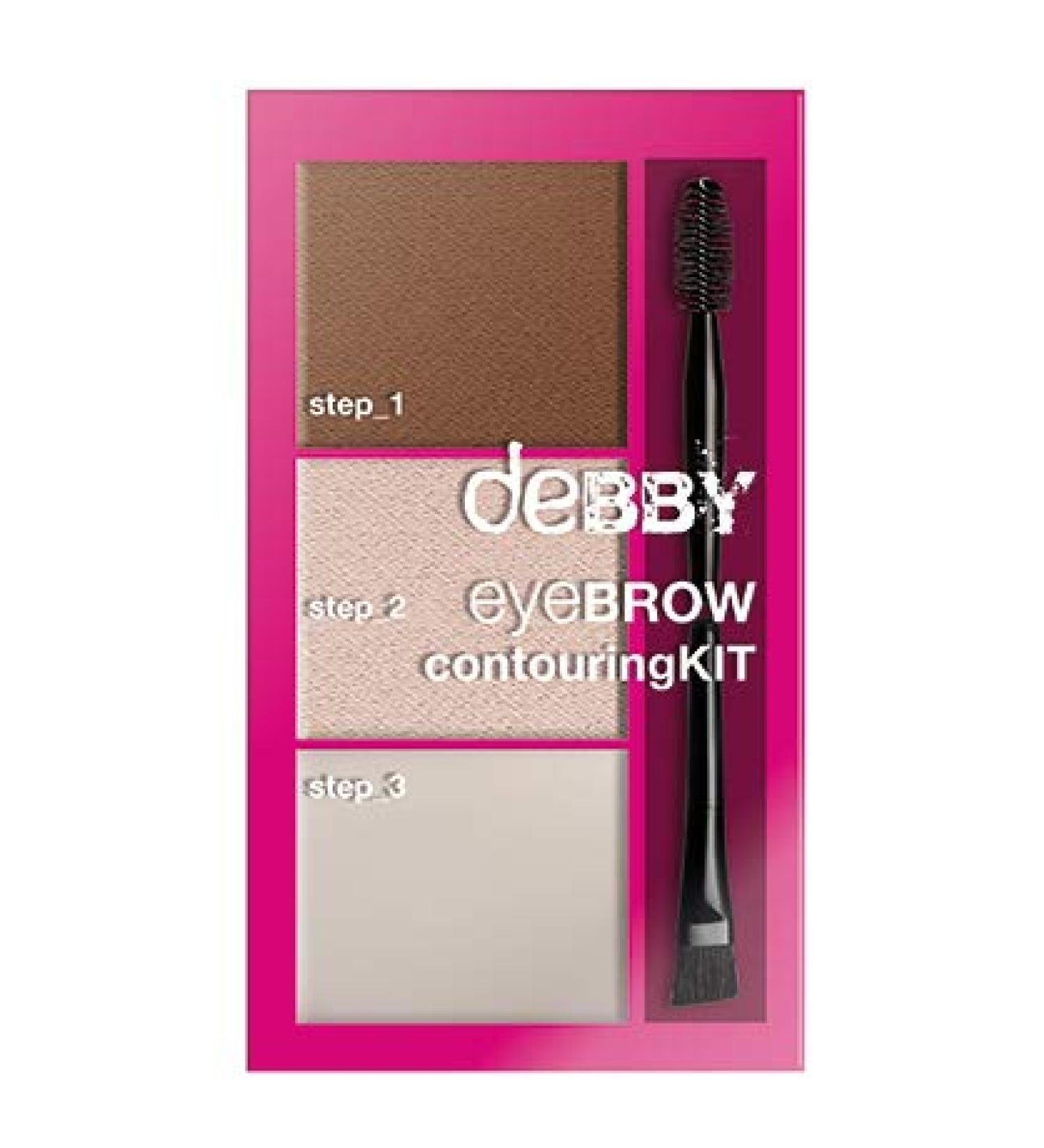Debby EyeBROW Kit de contouring 1 medium