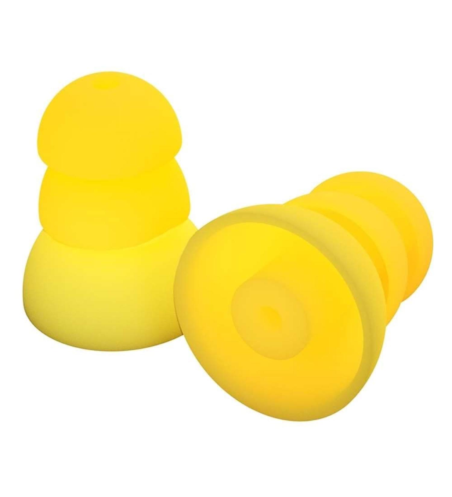 Plugfones PRPSY10 PRP SY10 Comfortiered Silicone Earplugs 10/Pkg - Yellow (5 Pairs) - Buy Online on GoSupps.com