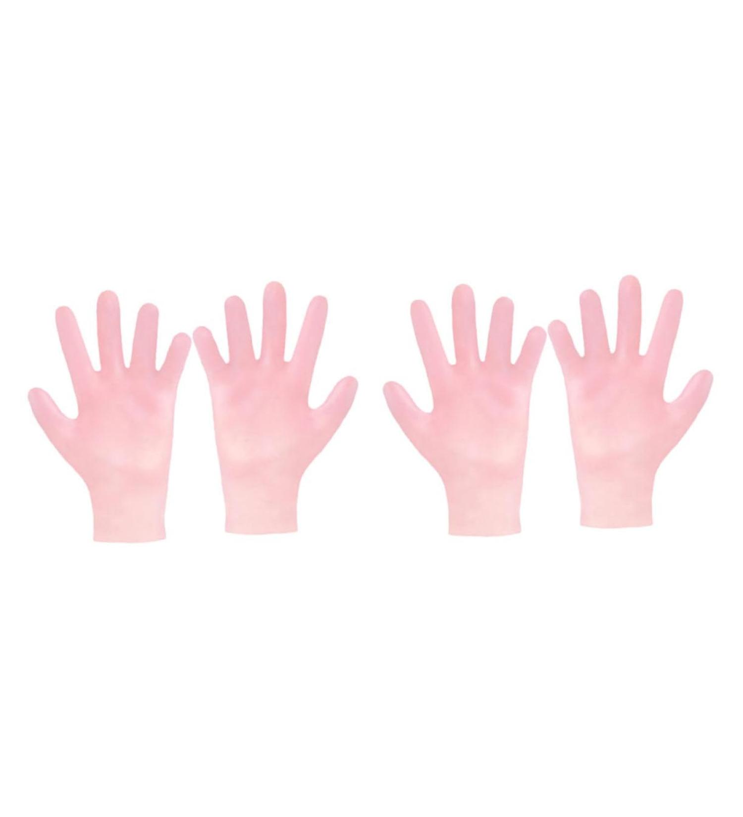 minkissy 2 Pairs Whitening Moisturizing Gloves Cotton Gloves for Dry Hands Hand Treatment Cracked Hands Grooming Glove Bedtime Gloves Gel Moisturizing Gloves Sokcs Anti-Crack Sebs Sock Miss - Buy Online on GoSupps.com