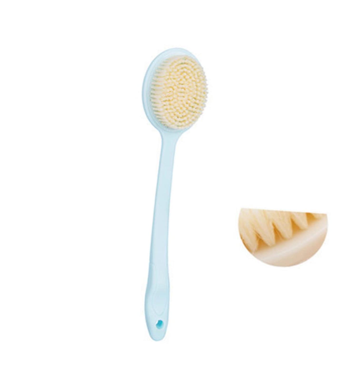 Healeved 2pcs Back Shower Brush Set - Bath Body Scrubber for Exfoliation and Relaxation - Buy Online on GoSupps.com