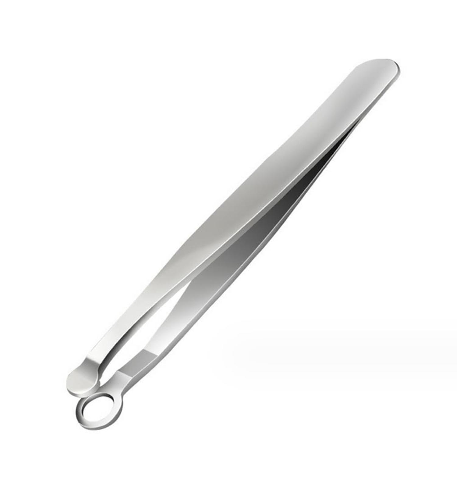 Nose Hair Trimmer for Women and Men Stainless Steel Precision Nose Hair Tweezer Ingrown Hair Tweezers Eyebrow Tweezers Eyelash Clipper Grooming Scissor Safe Round-Headed Hair Remover Tool (Silver) - Buy Online on GoSupps.com