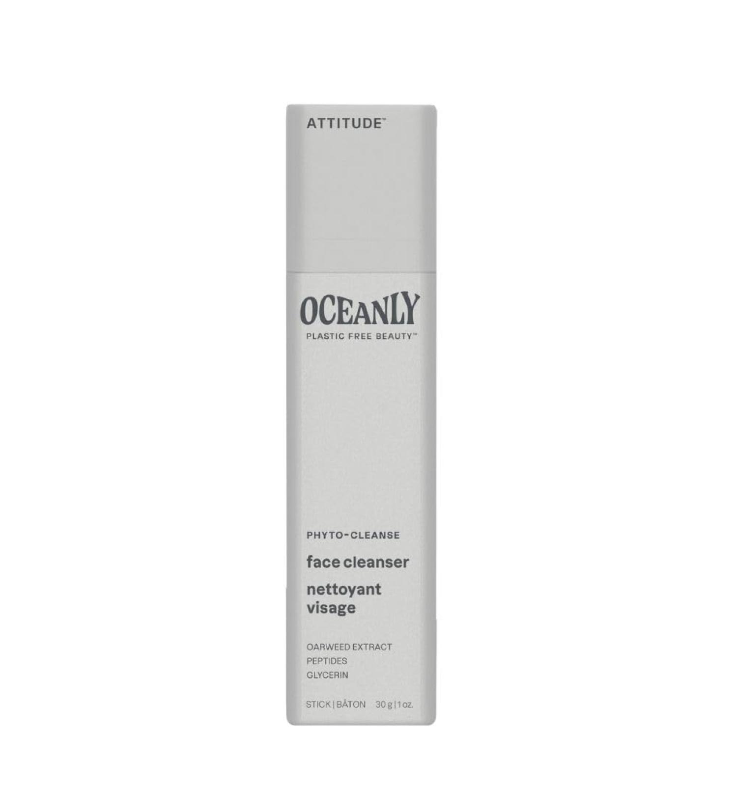 Attitude Living | PHYTO CLEANSE | Solid Facial Cleanser with Peptides | Removes Impurities without Irritating Skin | 30g(Pack of 1) - Buy Online on GoSupps.com