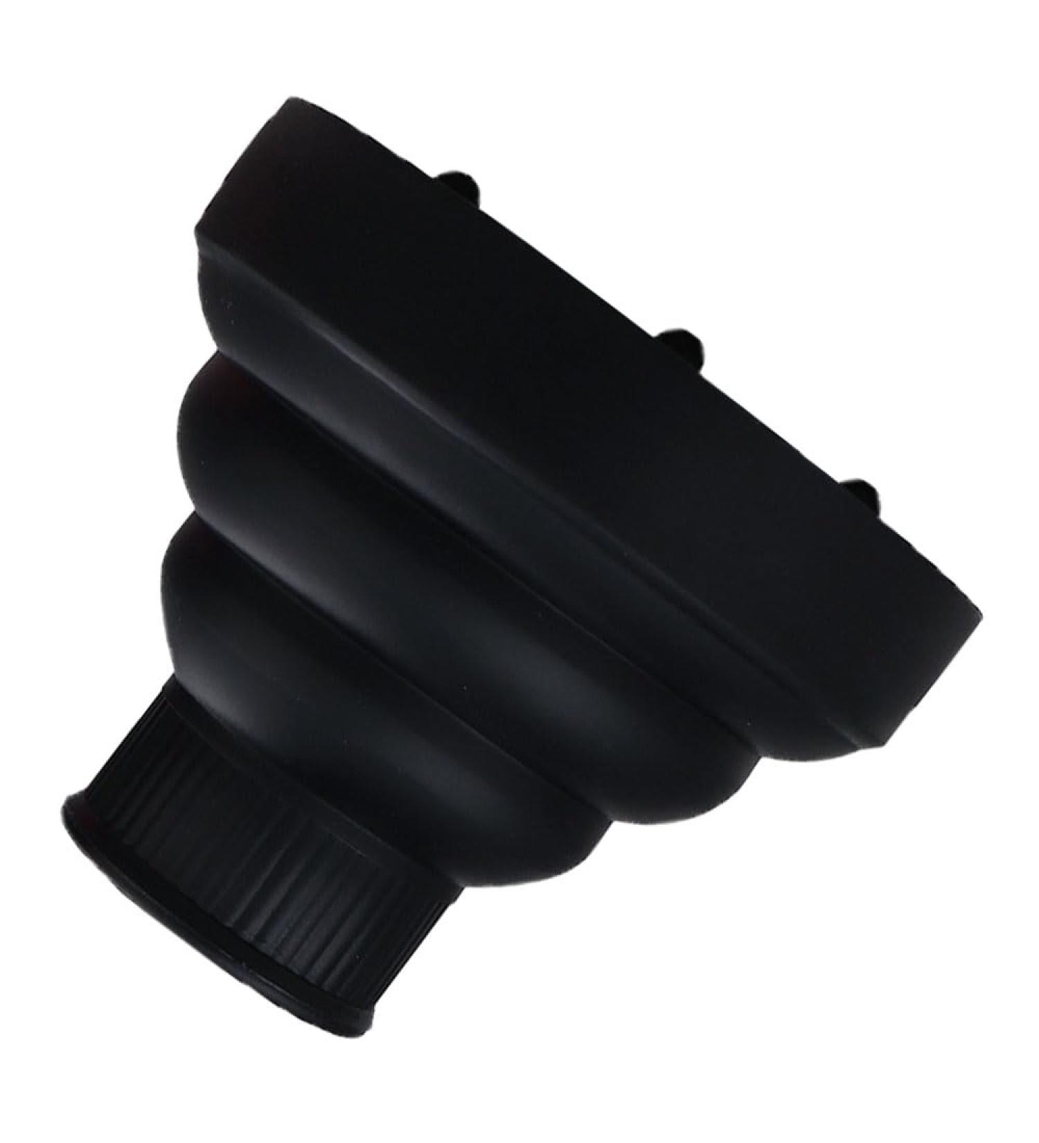 Changyeah Universal Hair Dryer Diffuser - Silicone Attachment for All Hair Dryers | Compatible with Most Types | Black - Buy Online on GoSupps.com