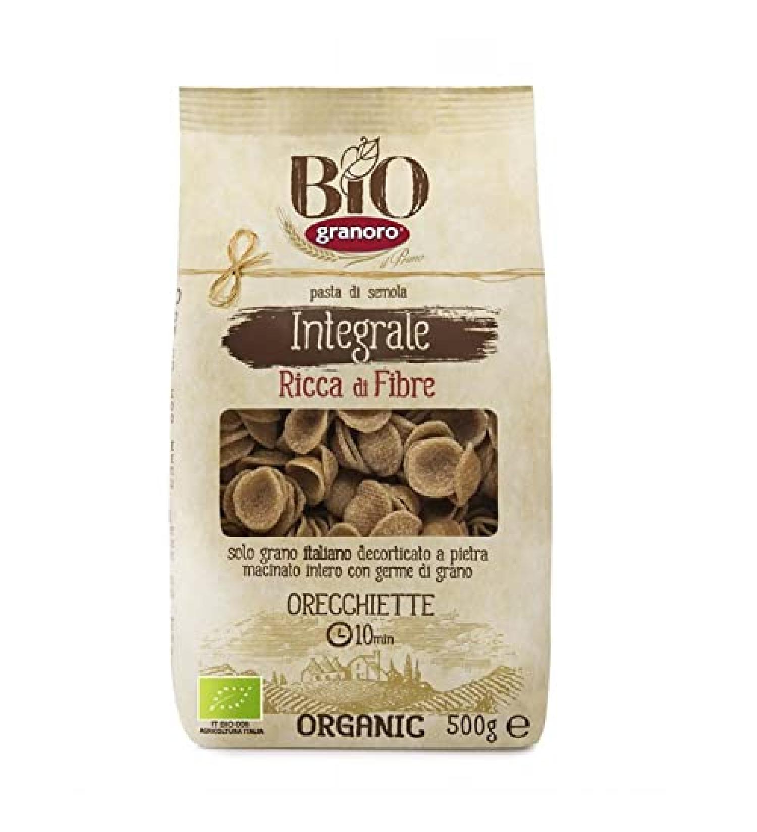 Orecchiette Organic Integral 500 g Granoro Pack of 4 - Buy Online on GoSupps.com