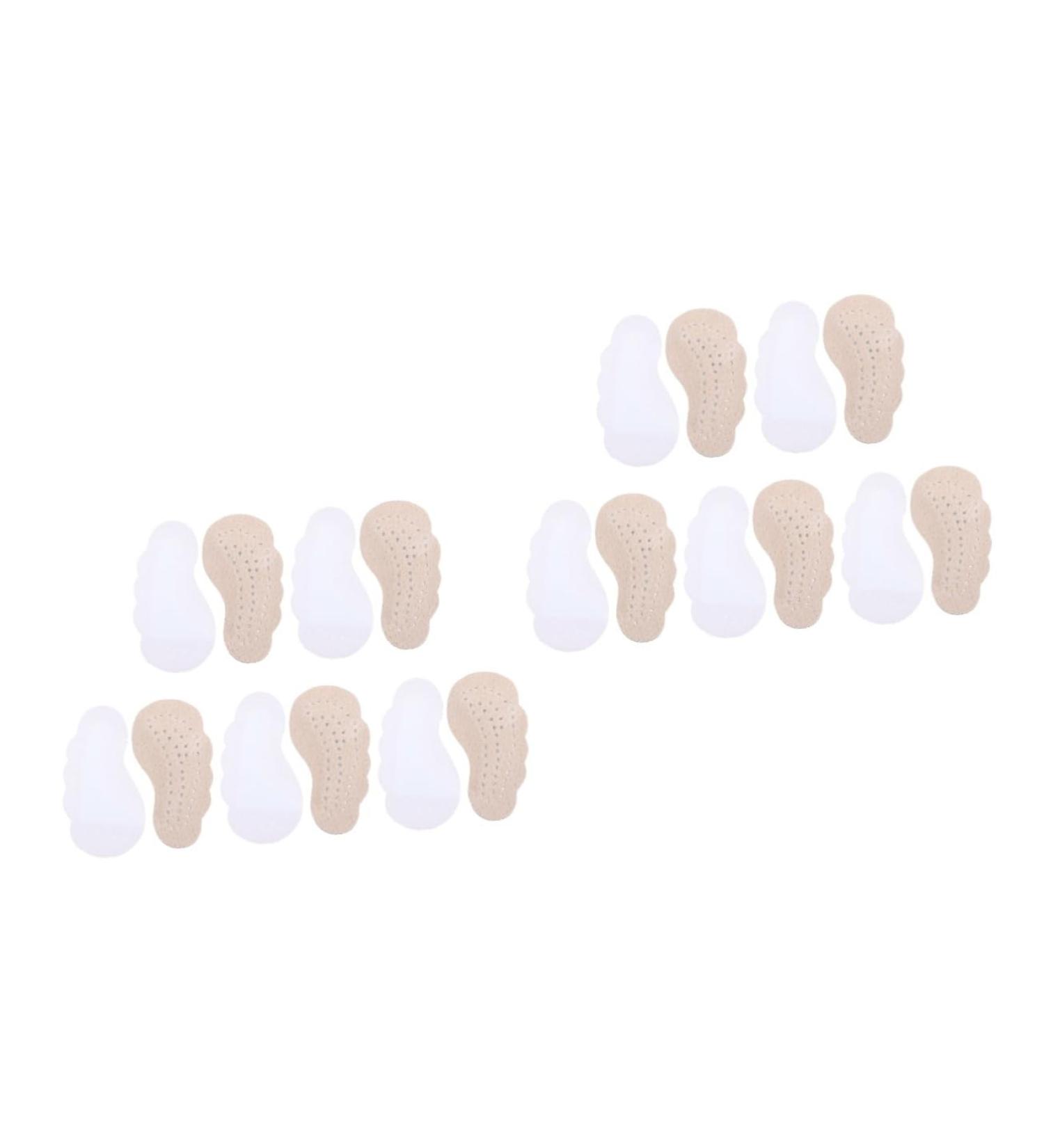 Beaupretty 10 Pairs Anti-Slip Metatarsal Shoe Pads for Women | Non-Slip Toe Inserts & Sandals Insole - Leather Comfort & Support - Buy Online on GoSupps.com