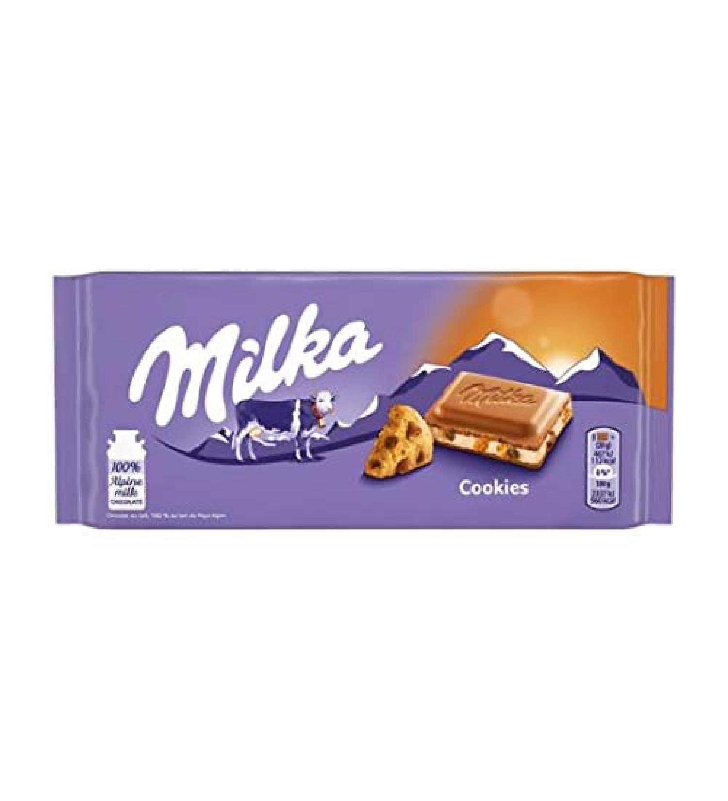 Milka Milka Cookies 22 x 100 grams