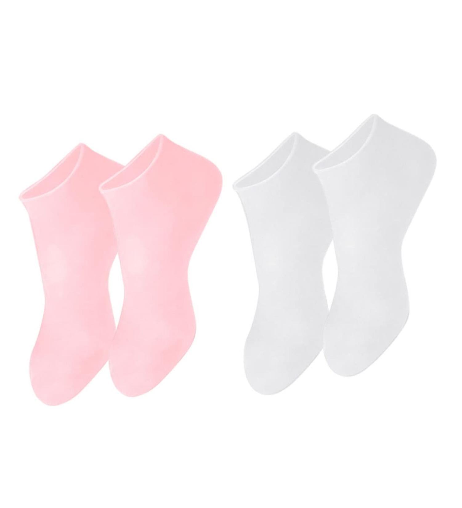 FRCOLOR 8 Pairs Exfoliating Moisturizing Socks Lotion Socks Beauty Block Heels for Women Dressy Toe Spa Heel Socks Non Socks Foot Socks Foot Care Supplies Women Socks - Buy Online on GoSupps.com