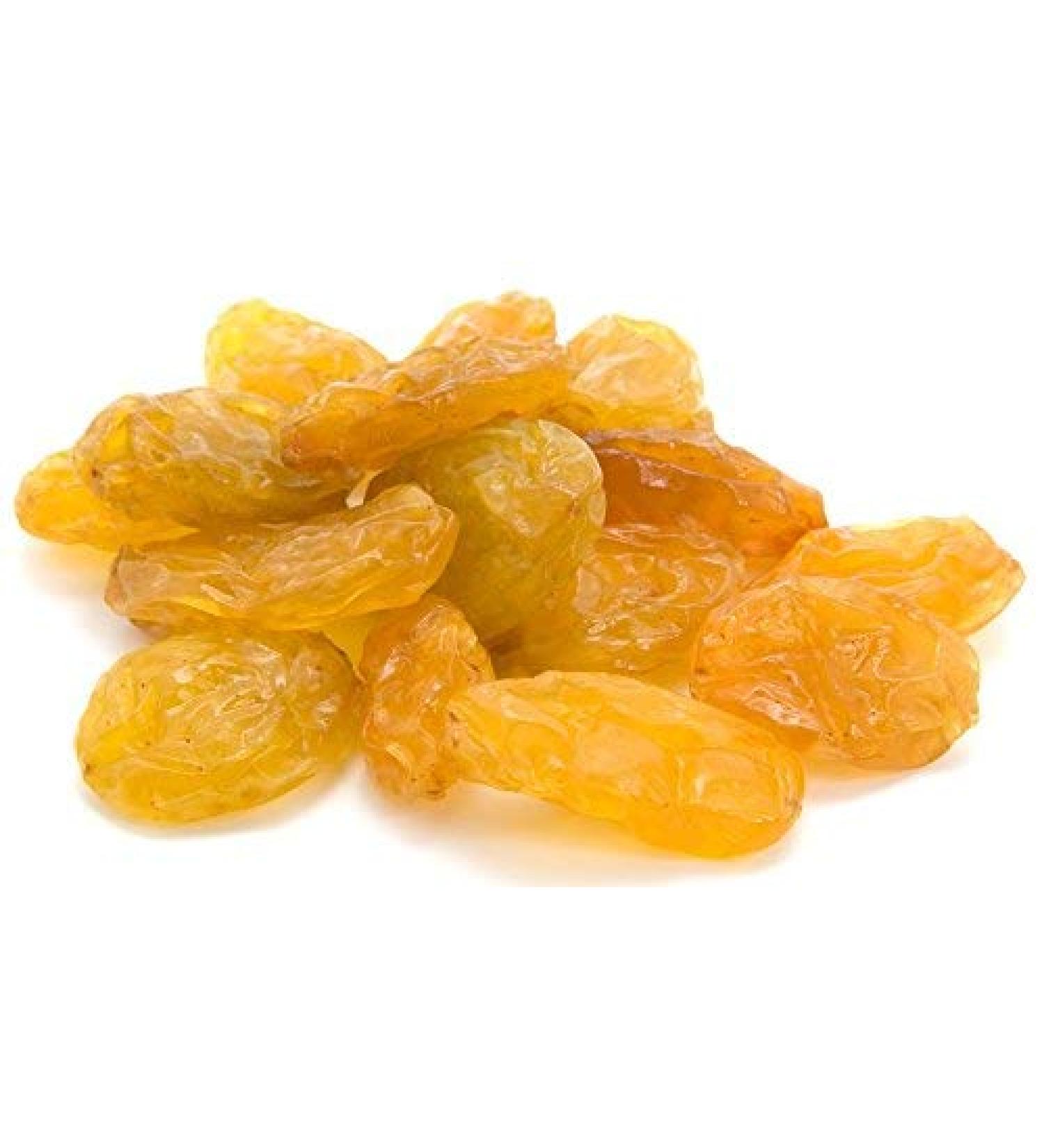 Berries and Nuts Yellow Raisins (Yellow Kishmish) 400 Grams