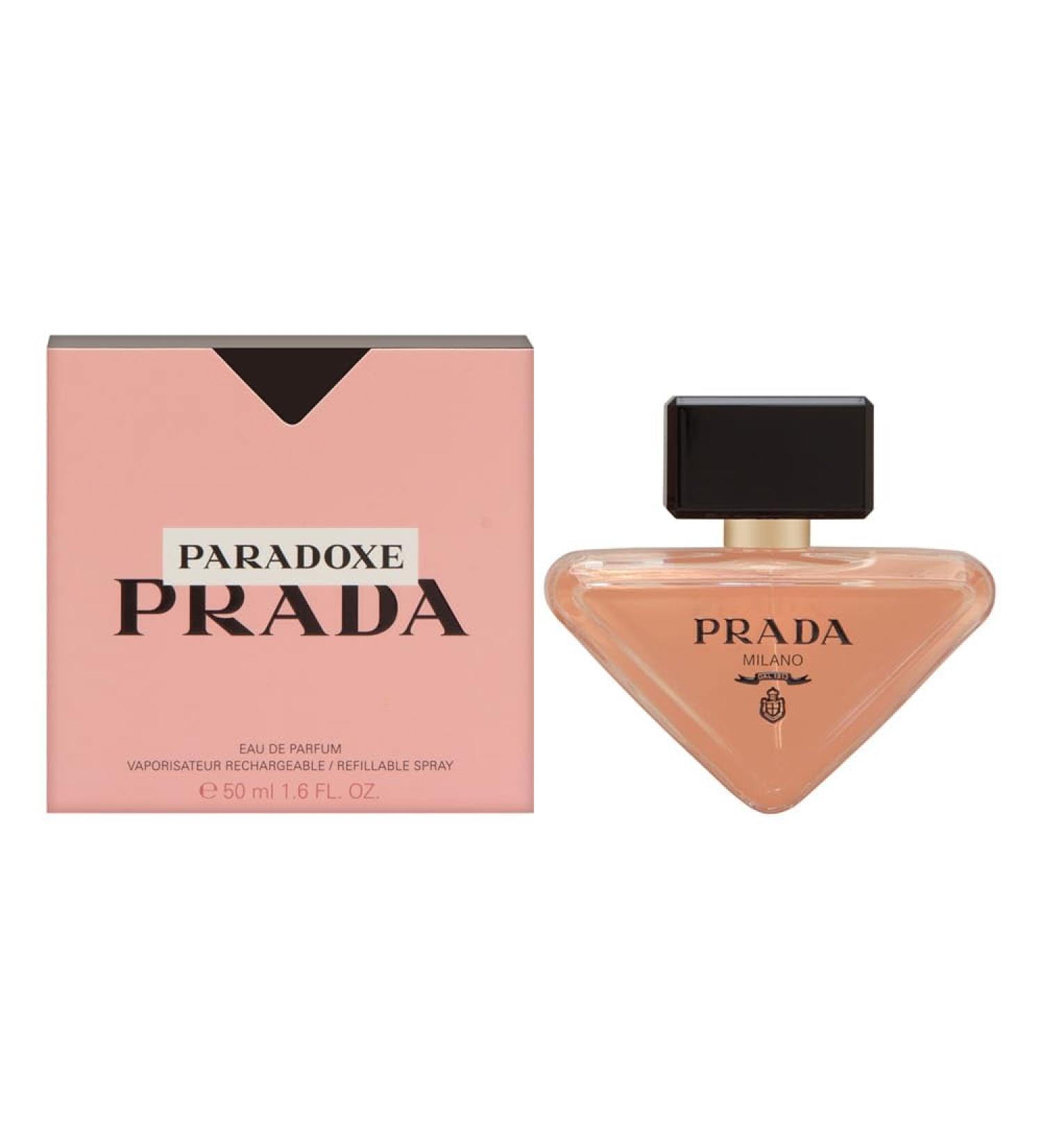 Prada Paradoxe by Prada for Women 1.6 oz Eau de Parfum Spray Floral Orange Vanilla 1.6 Fl Oz (Pack of 1)