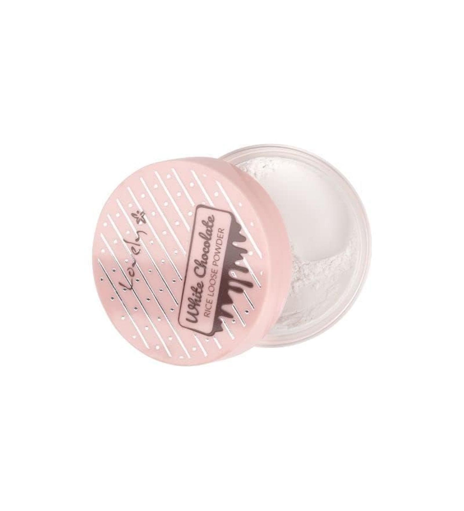 LOVELY. White Chocolate Setting Powders - Loose Setting Powders