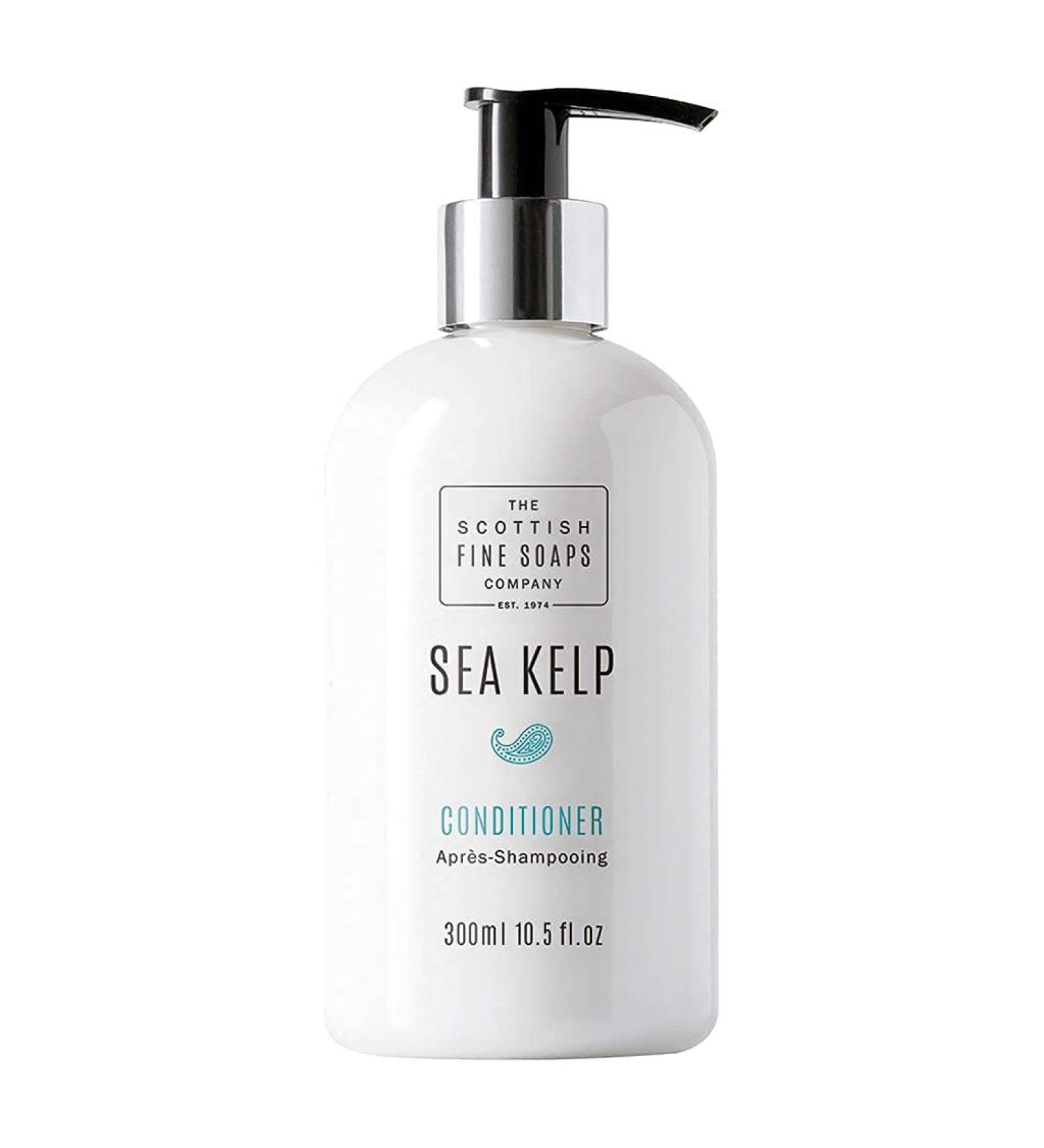 The Scottish Fine SOAP Company Sea Kelp Hairwash for men and women reduces split and hair breakage suitable for normal to dry hair paraben -free 300 ml of recyclable donors