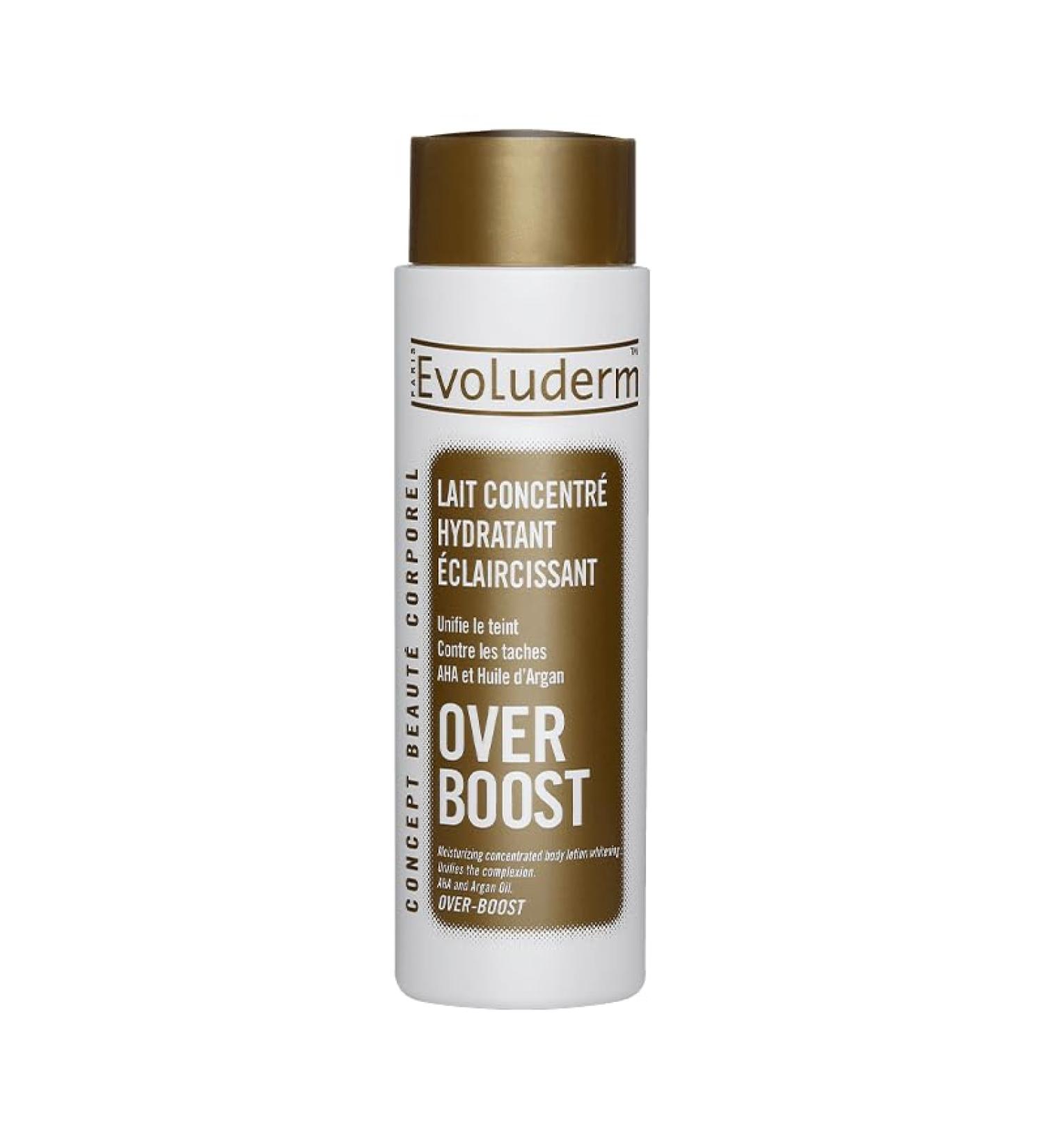 EVOLUDERM Over Boost Brightening Moisturizing Concentrated Milk Natural Ingredients Vegan Made in France - Buy Online on GoSupps.com